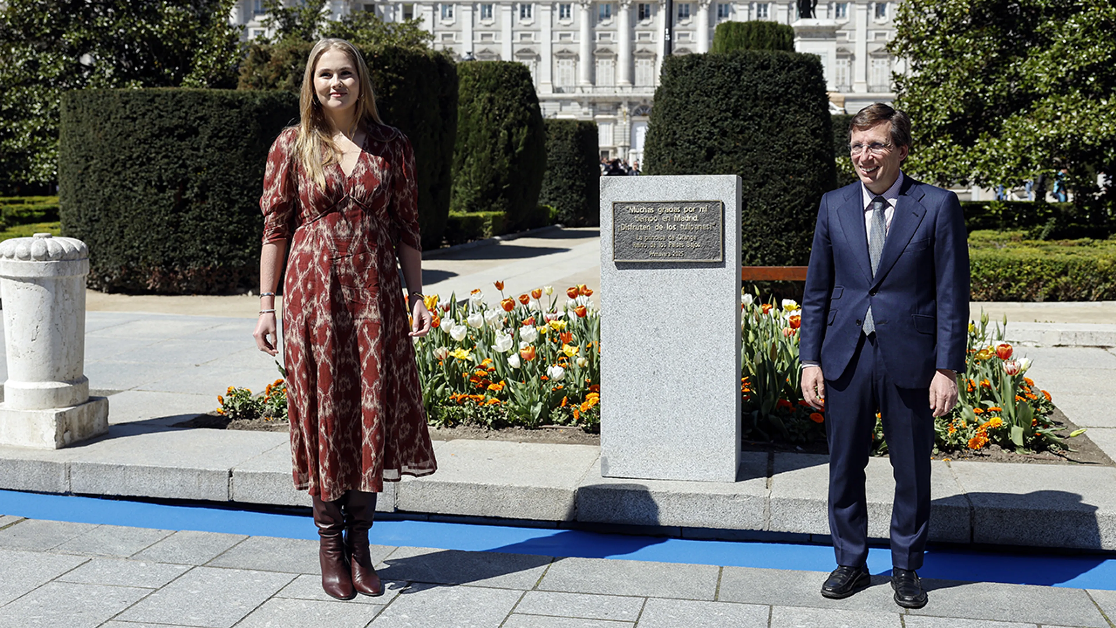 Prinses Amalia bedankt de stad Madrid: 'Tweede thuis'