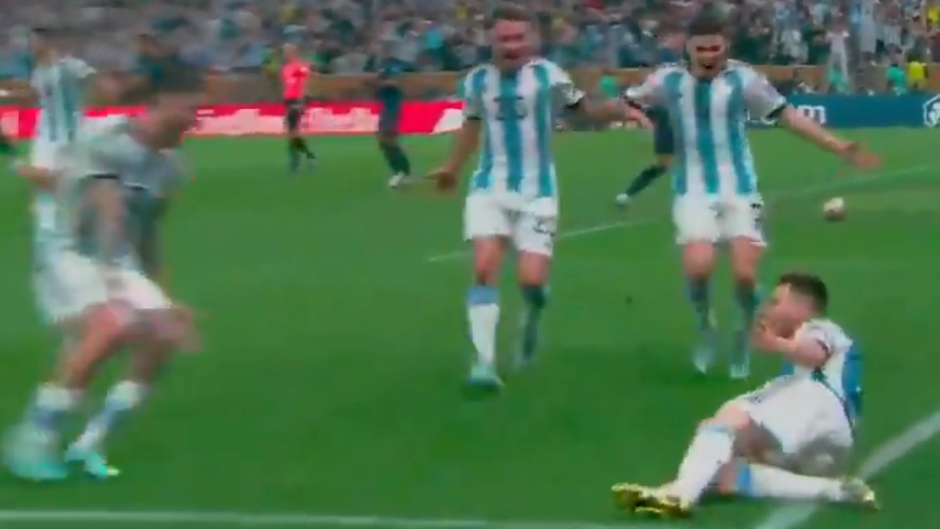 Videogoal: Messi zet Argentijnen op 1-0 voorsprong in WK-finale