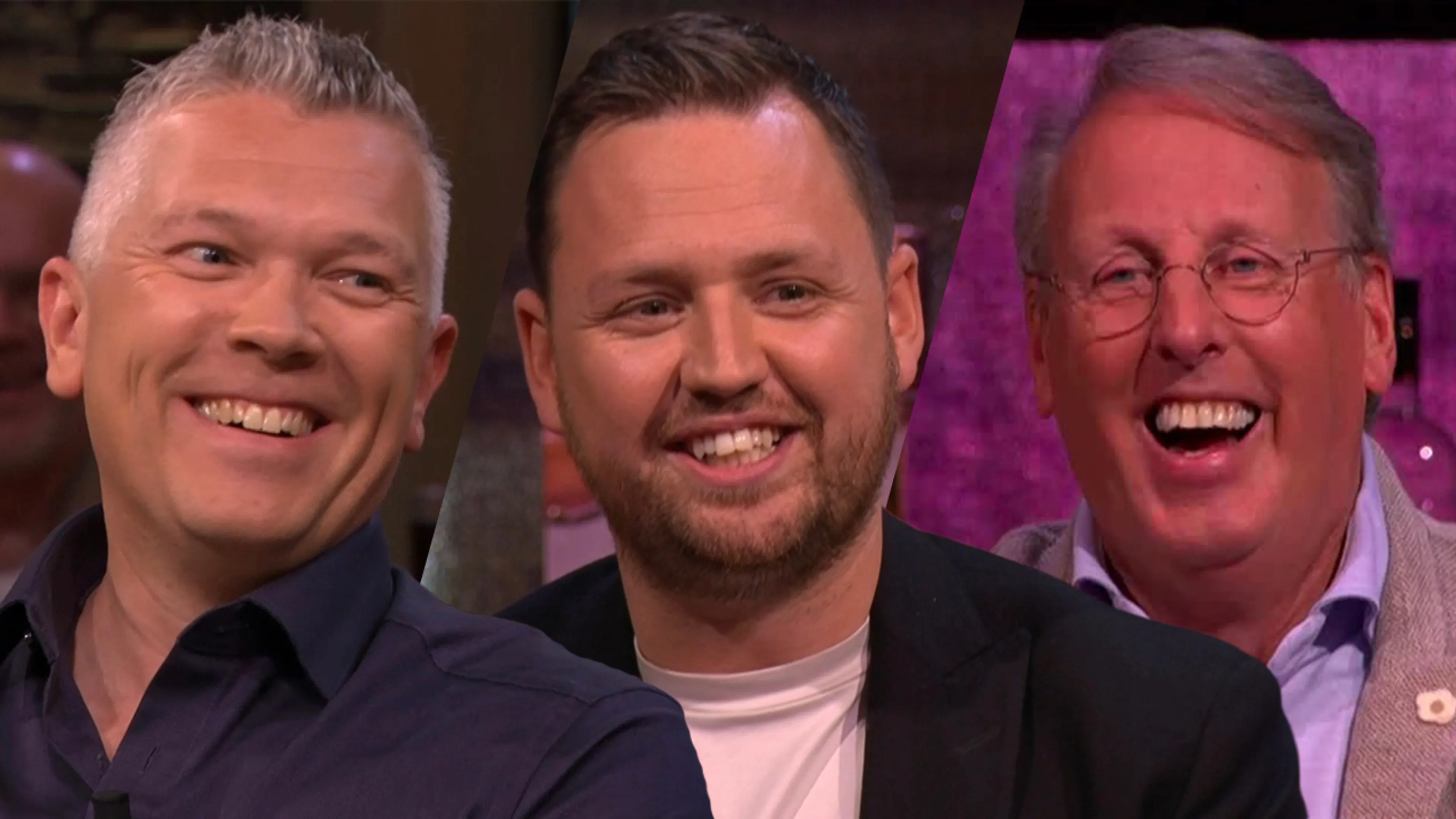 Wouter de Winther, Dave Maasland en Chris Woerts donderdagavond te gast bij Vandaag Inside 