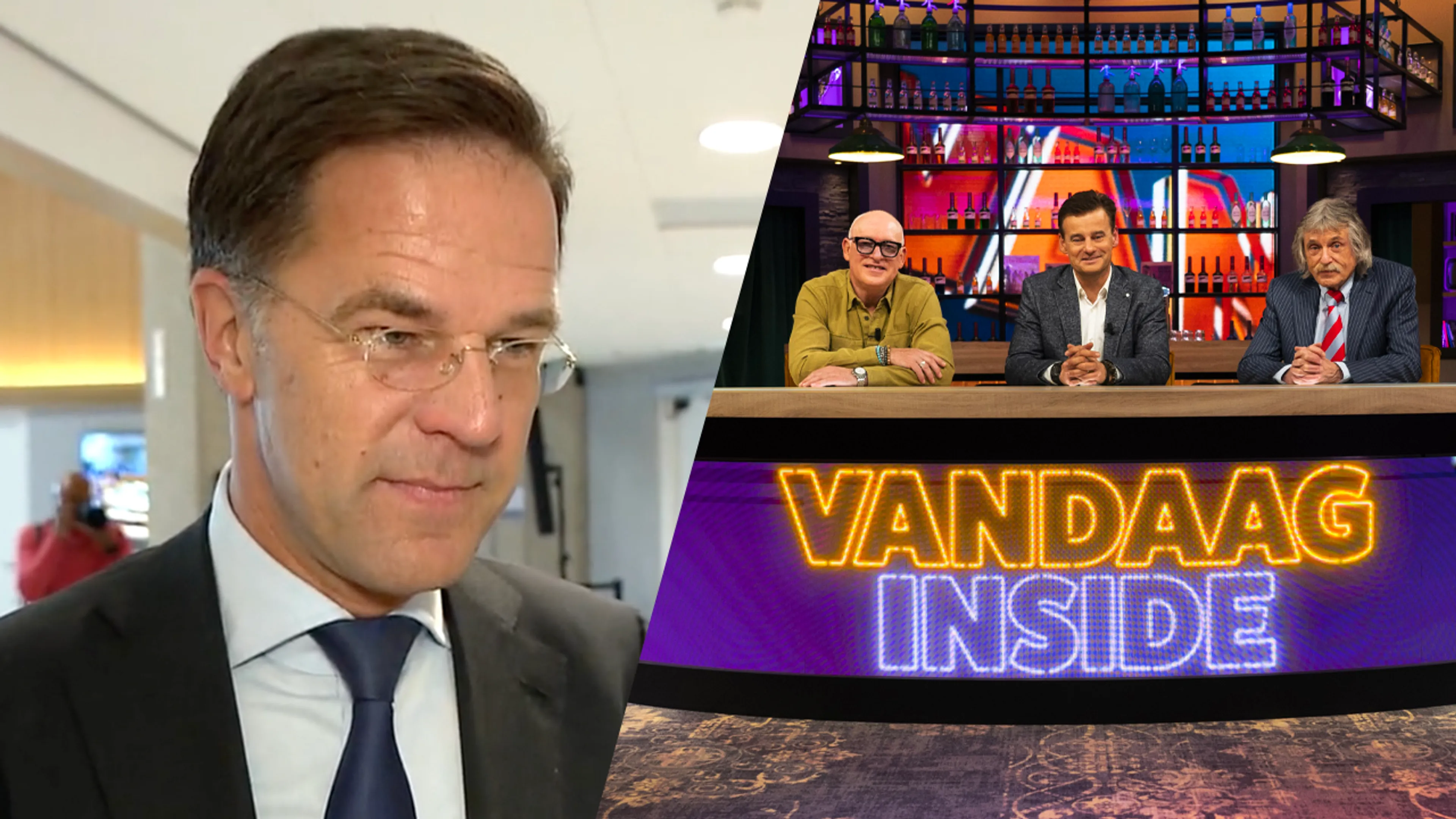 Mark Rutte over Vandaag Inside: 'Het is gewoon een heel leuk programma, toch!'