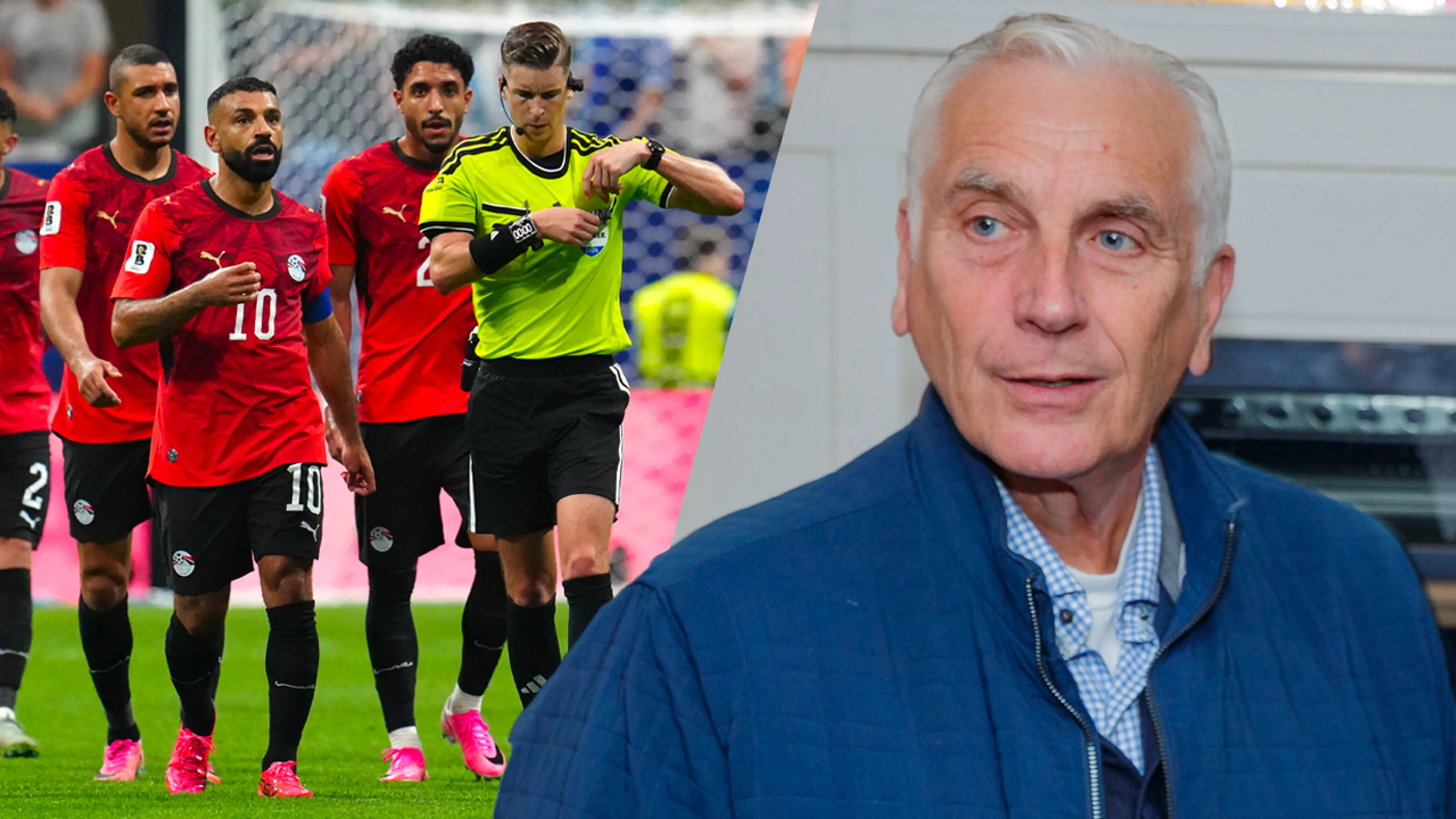 Oud-topscheidsrechter Mario van der Ende beoordeelt discutabele beslissingen bij Argentinië-Egypte