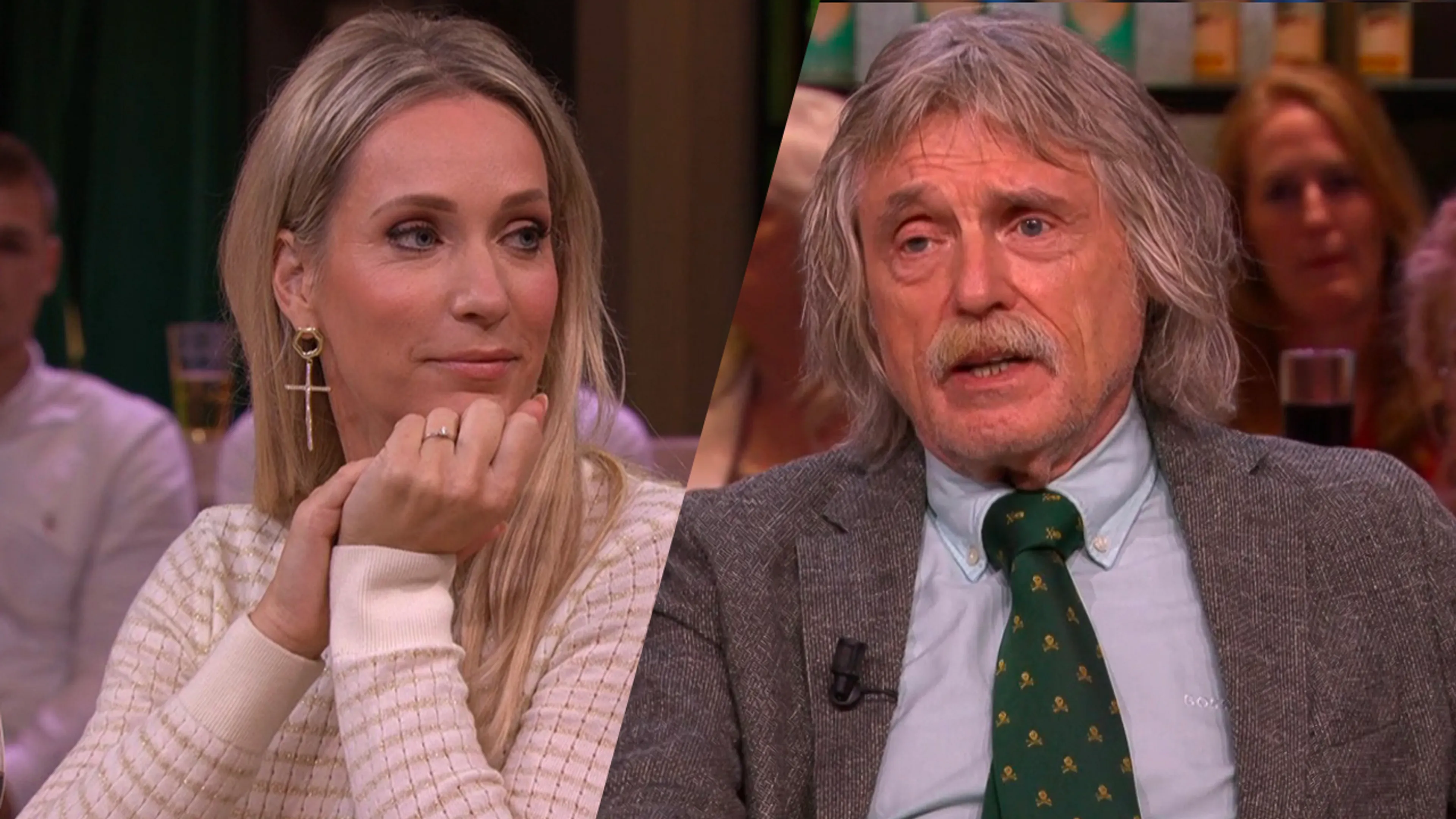 Hélène over kritiek van Johan op Noa Vahle: 'Hij spaart niemand, dus ook haar niet'