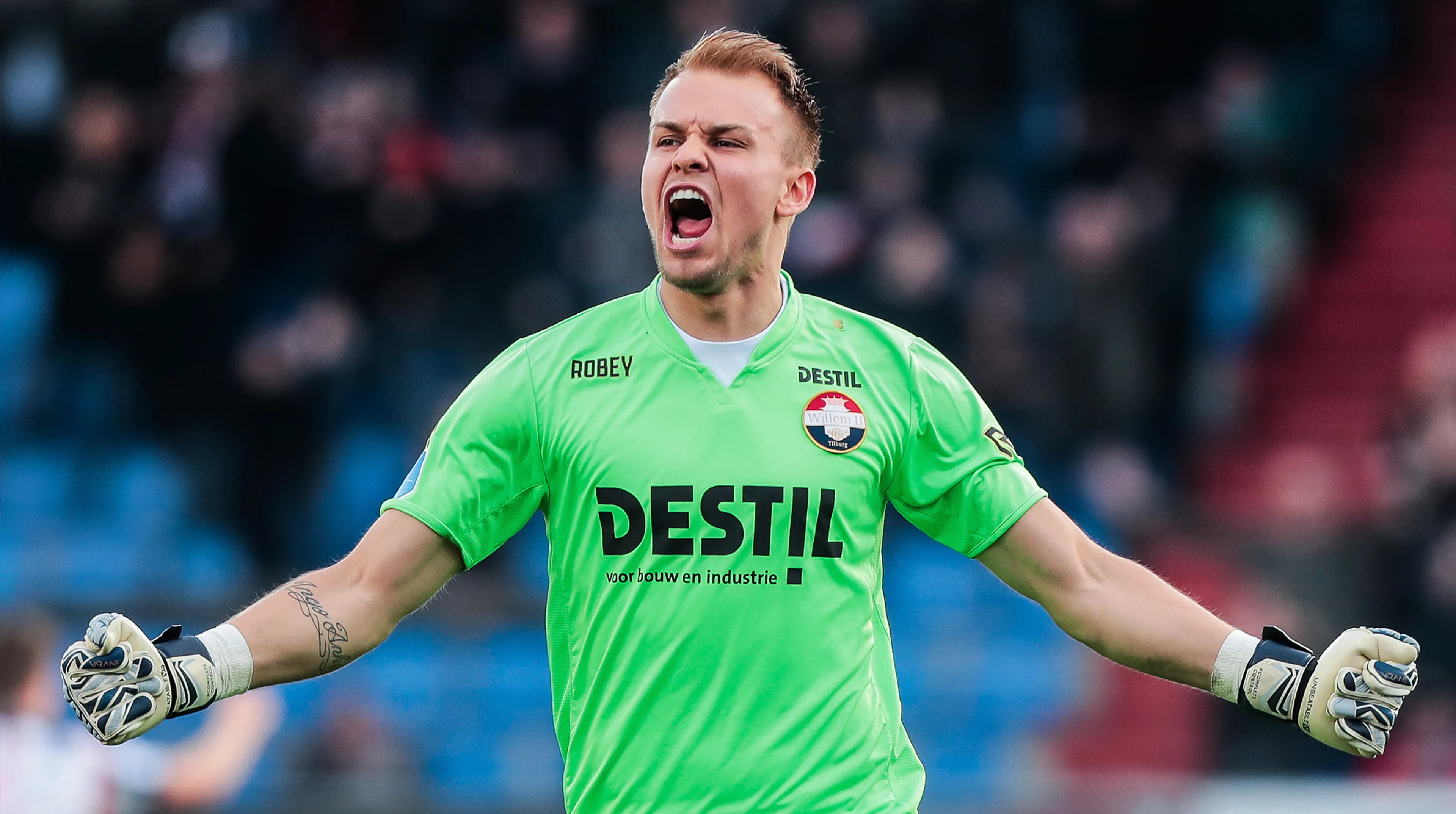 Bekerheld Wellenreuther langer bij Willem II