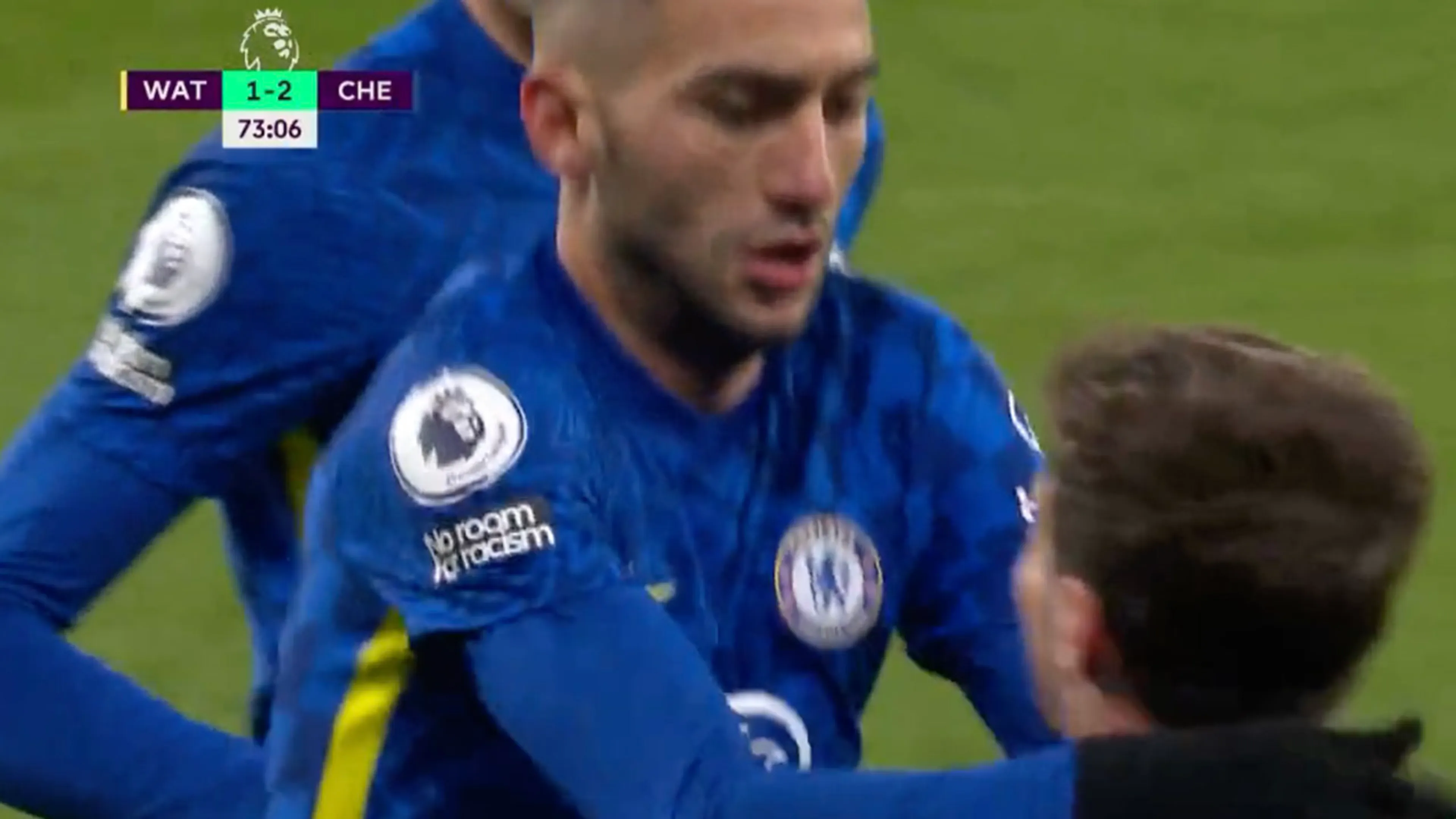 VIDEOGOAL: Ziyech héél belangrijk voor Chelsea met winnende treffer tegen Watford