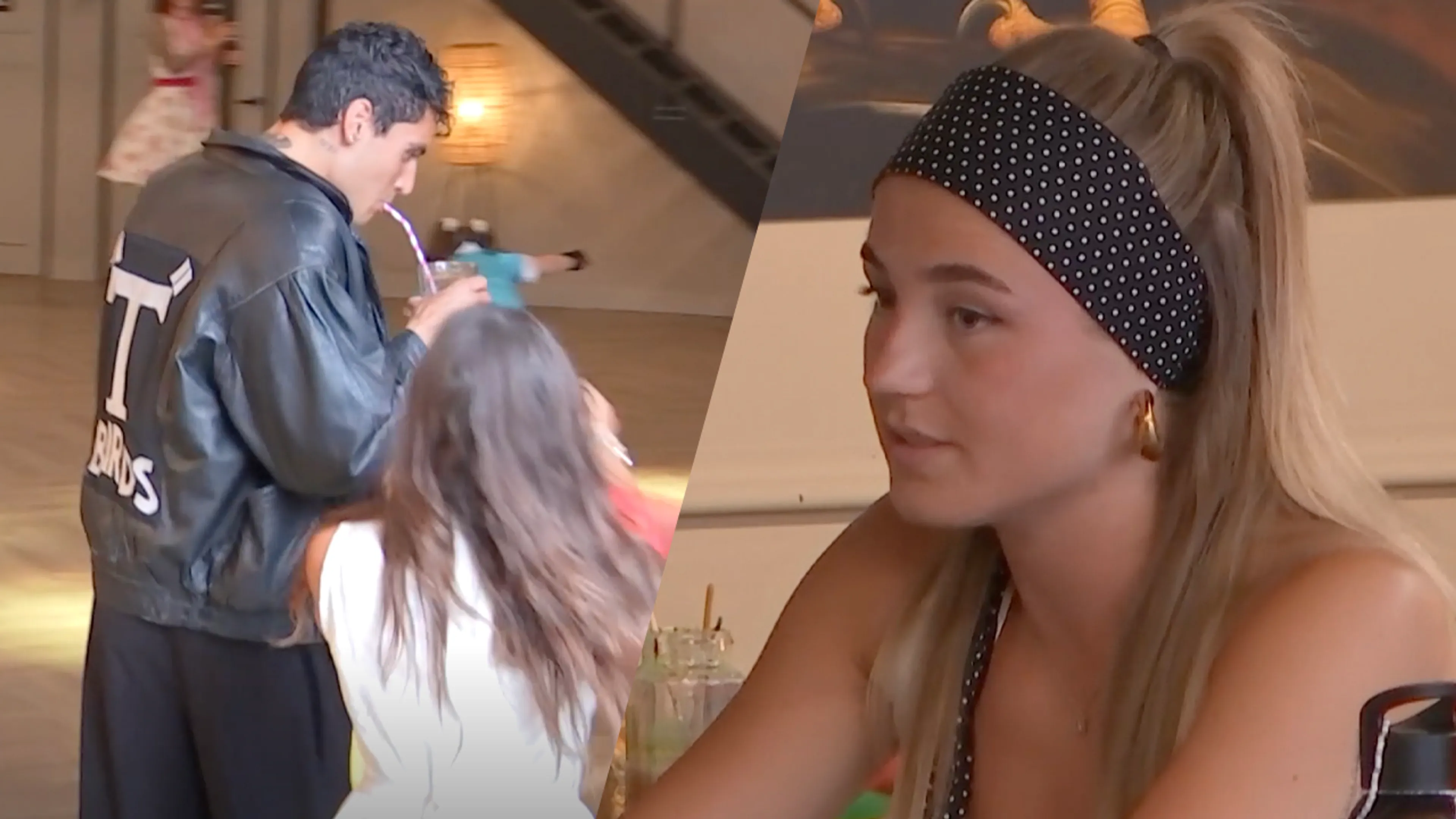 Diederik drinkt uit Joshlyns glas in De Bondgenoten, Anouk niet blij: 'Je verpest het iedere keer'