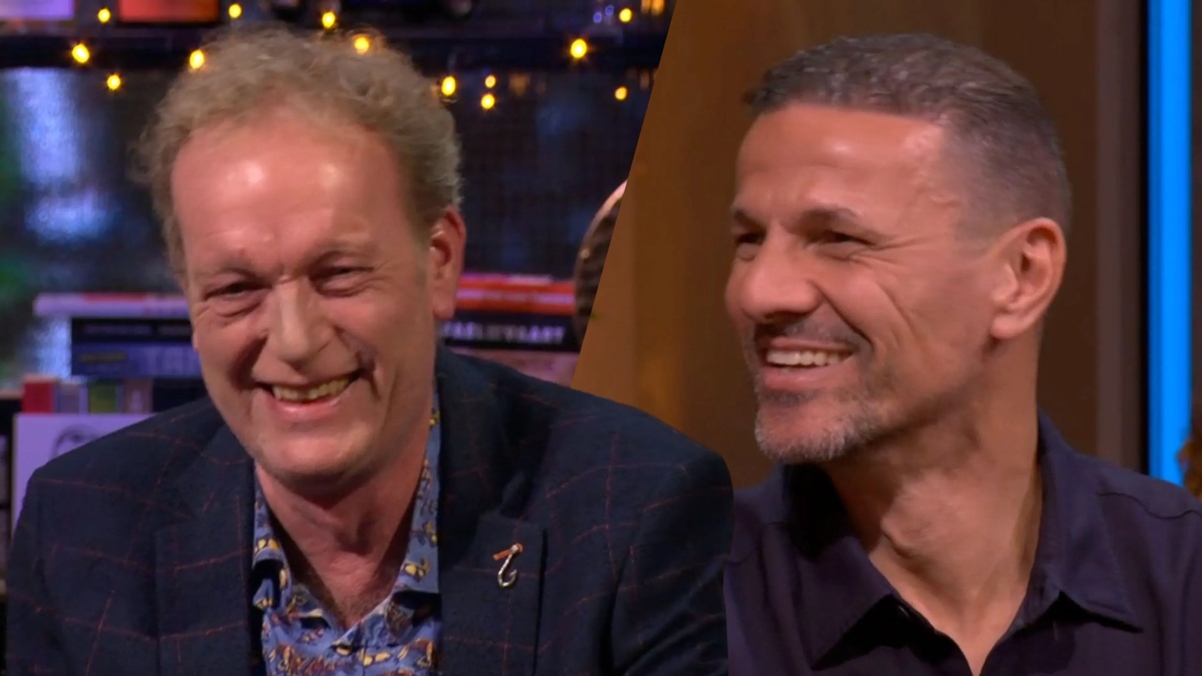 Koert Westerman en Khalid Boulahrouz dinsdag te gast bij Het Oranje Café