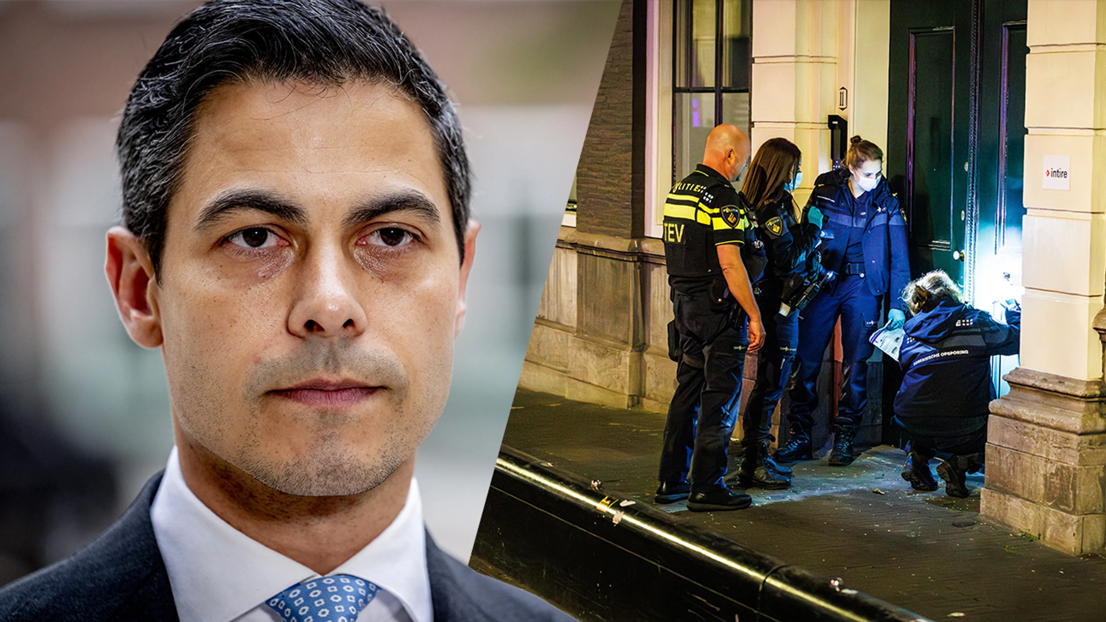 Rob Jetten ziet hele gerichte actie in explosie op D66-partijkantoor: 'Er is heel veel schade' 