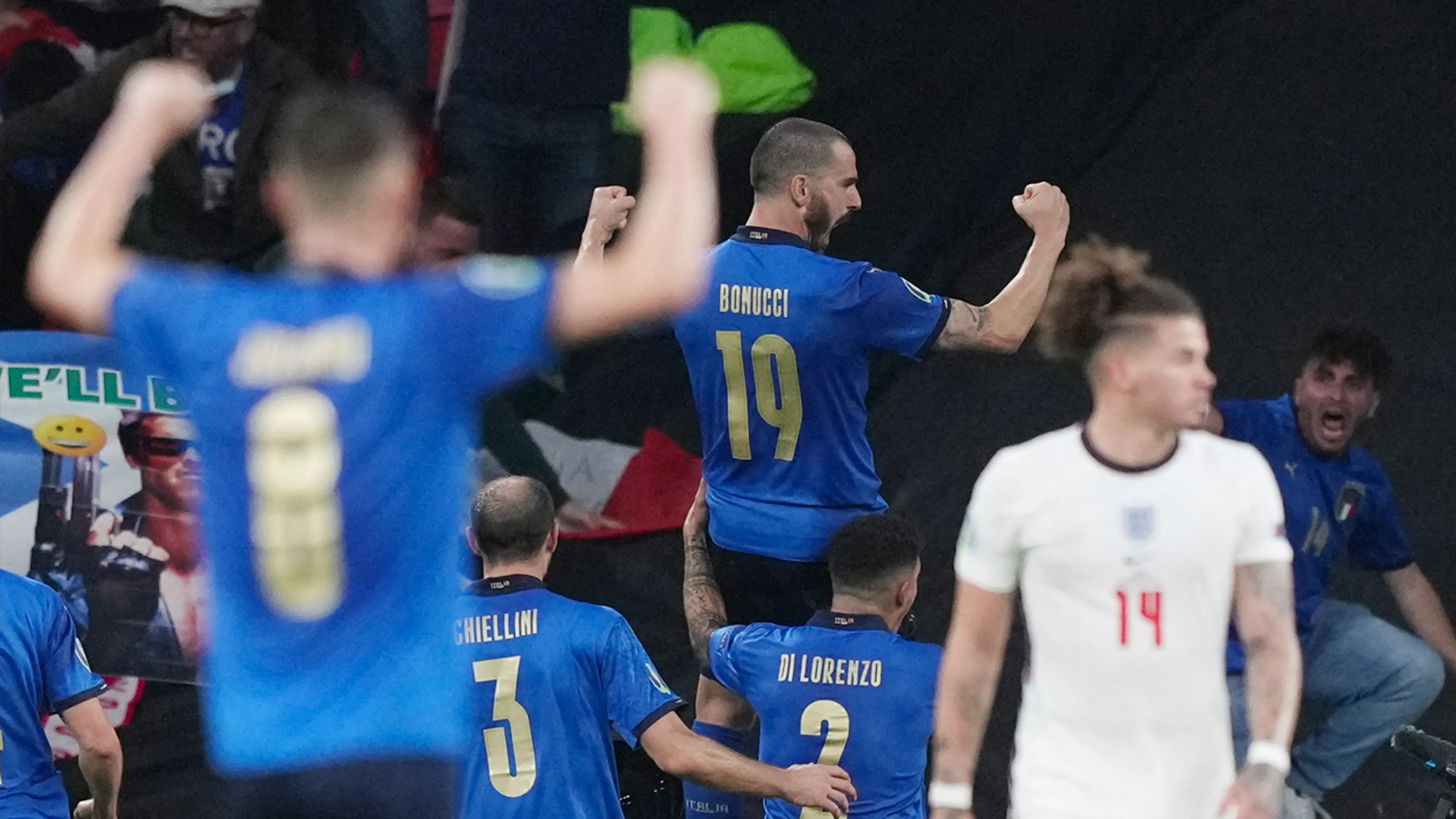 Italië verslaat Engeland na strafschoppen en is Europees kampioen