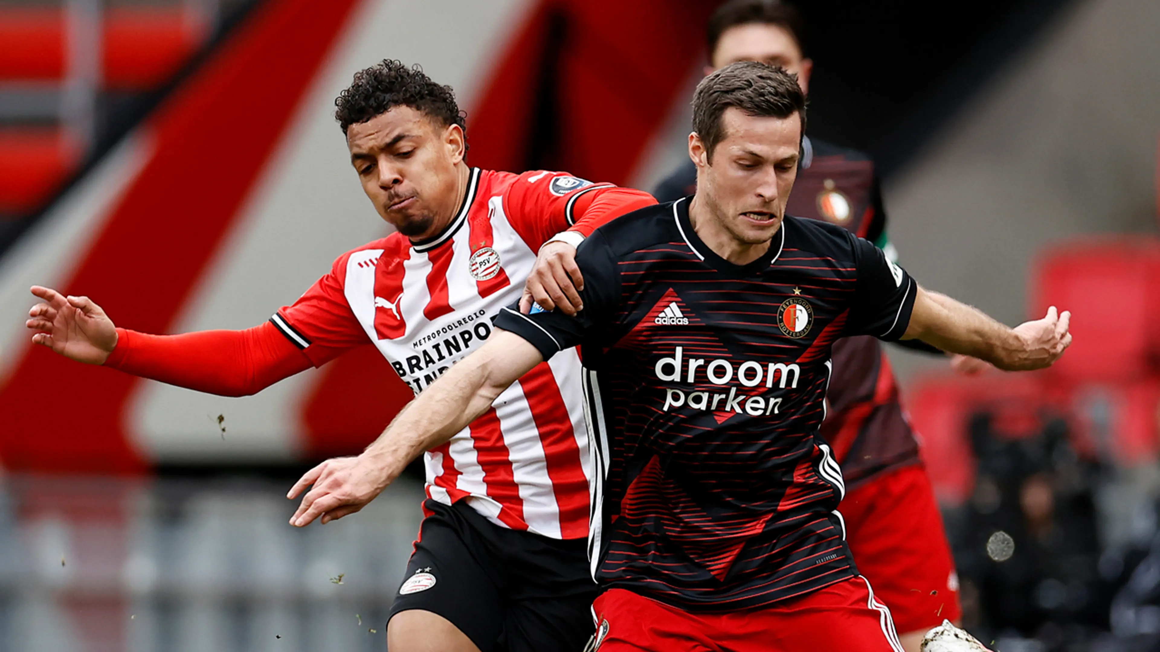 PSV en Feyenoord spelen gelijk in Eindhoven: 1-1