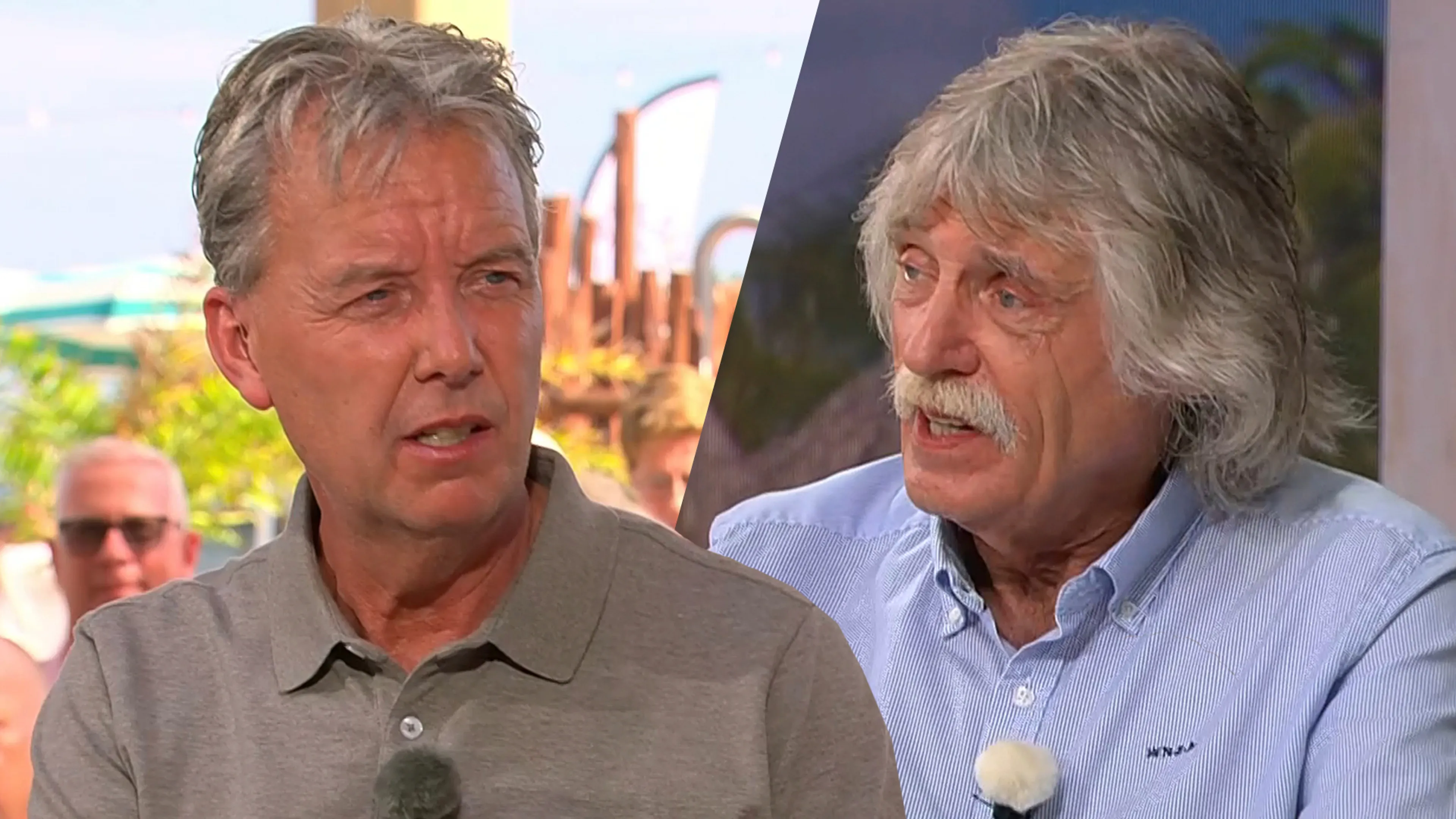 Valentijn Driessen is het niet eens met Johan Derksen: 'Dat is echt gelul, man!'
