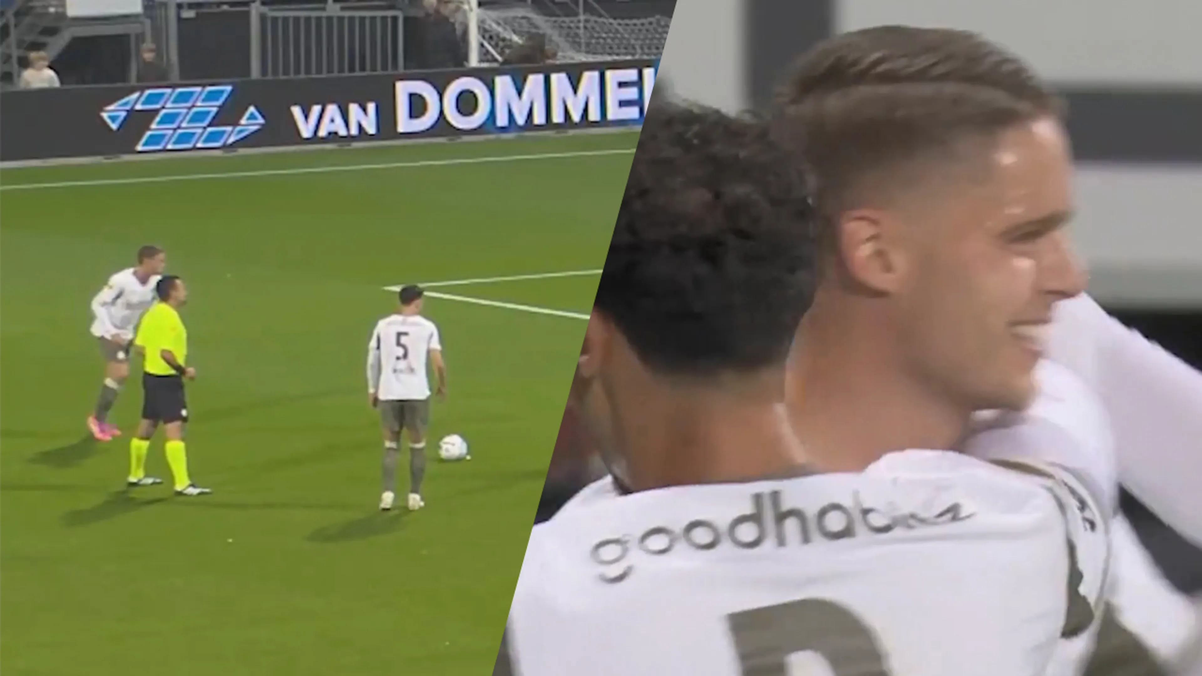 Videogoal: Joey Veerman schiet héérlijk raak vanuit vrije trap tegen Excelsior