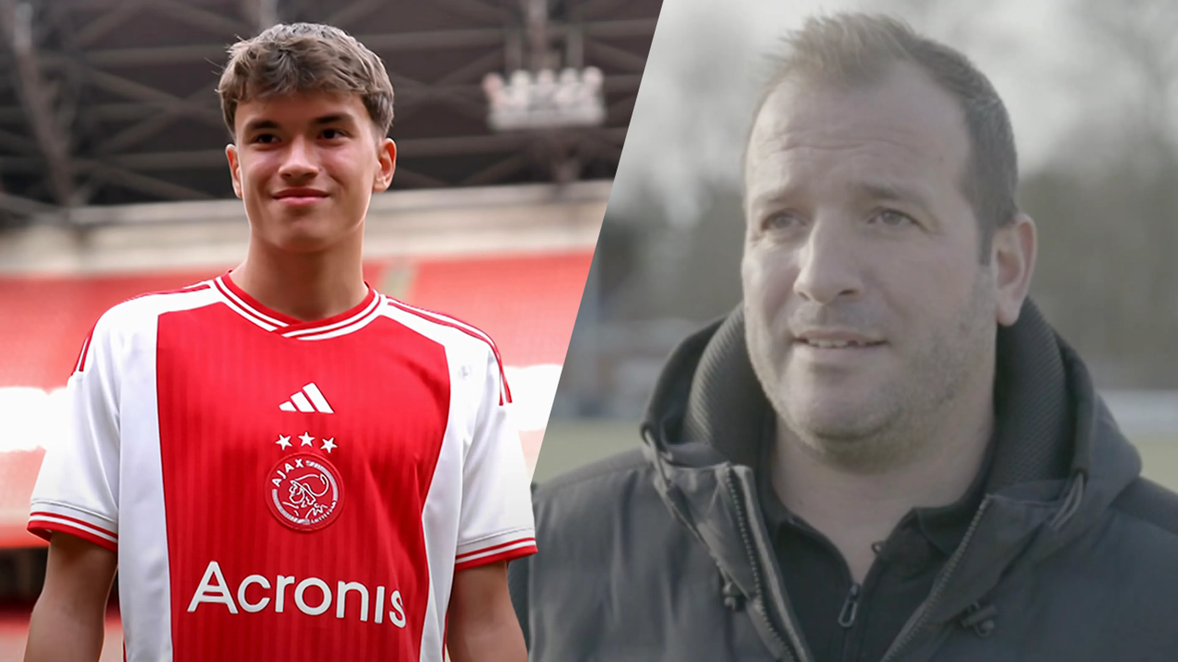Rafael van der Vaart over zoon Dámian: 'Met zijn rechterbeen kan hij nu al zo het eerste in'