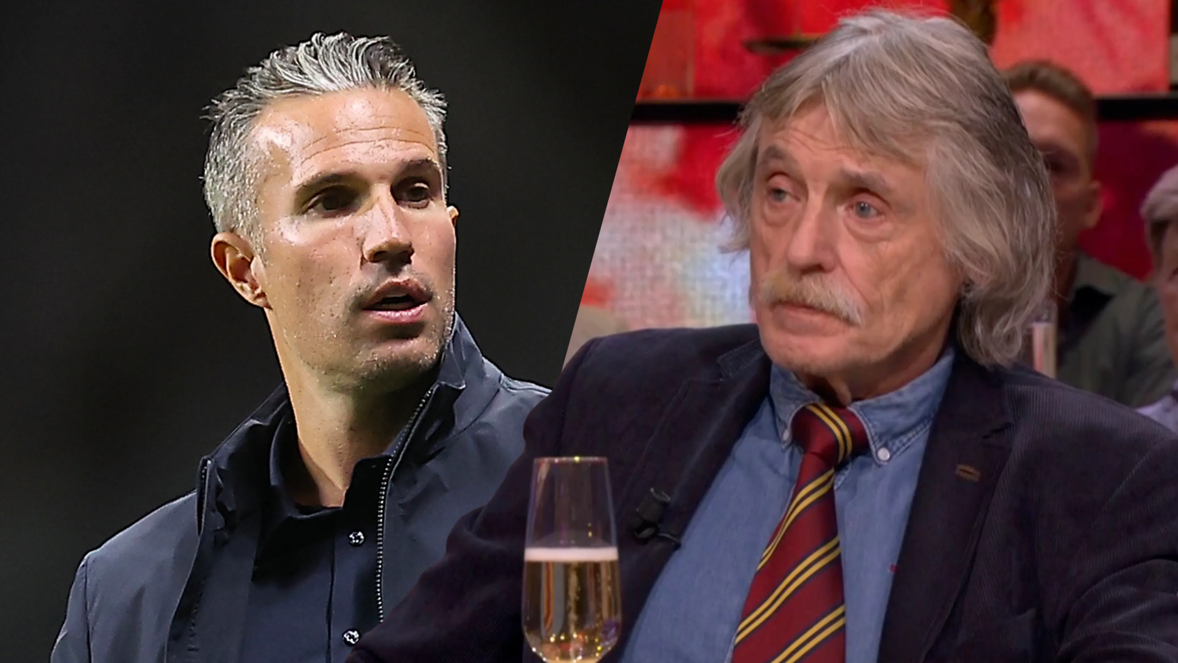 Johan Derksen na nederlaag Feyenoord: 'Robin van Persie doet nu al voor de zoveelste keer iets doms'