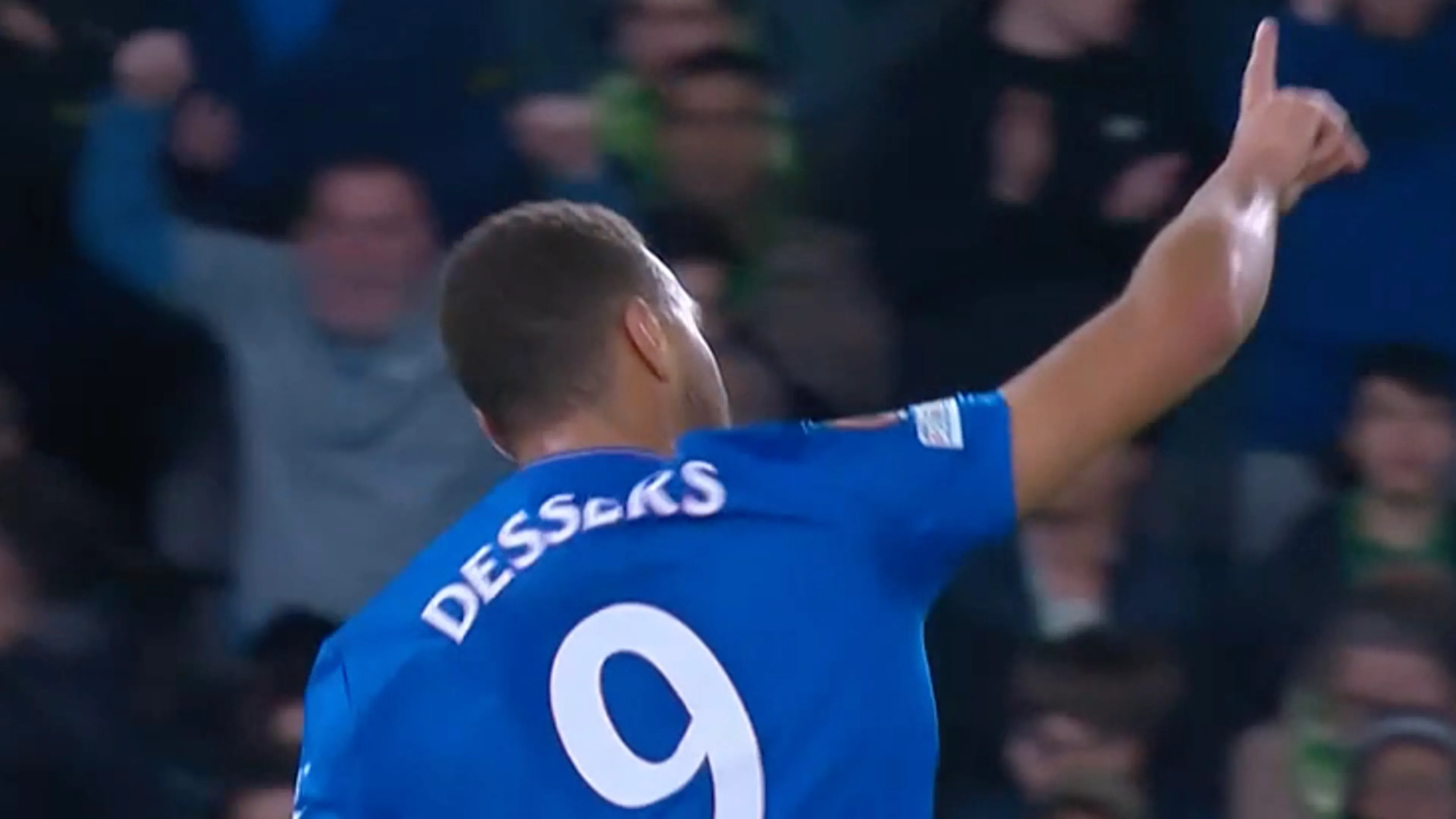 VIDEOGOAL: Real Betis - Rangers 1-2 (Dessers)