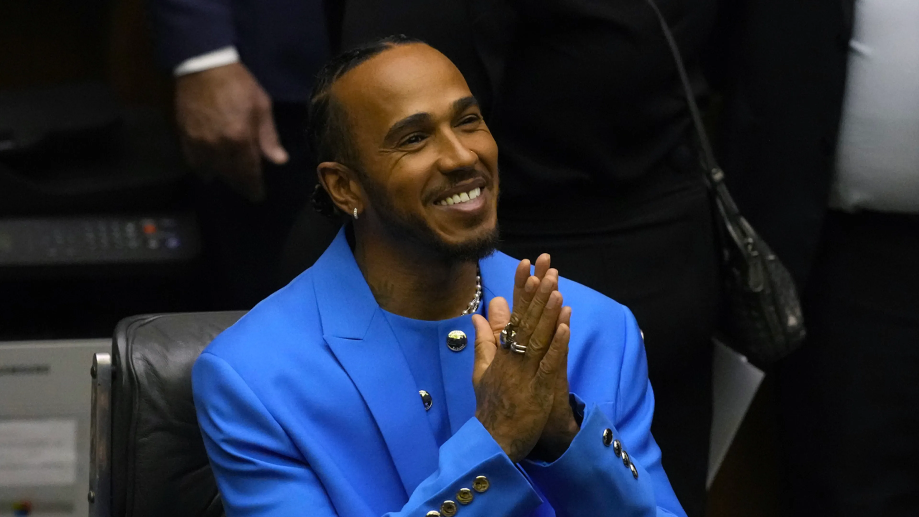 Hamilton ontvangt onder luid gejuich ereburgerschap Brazilië