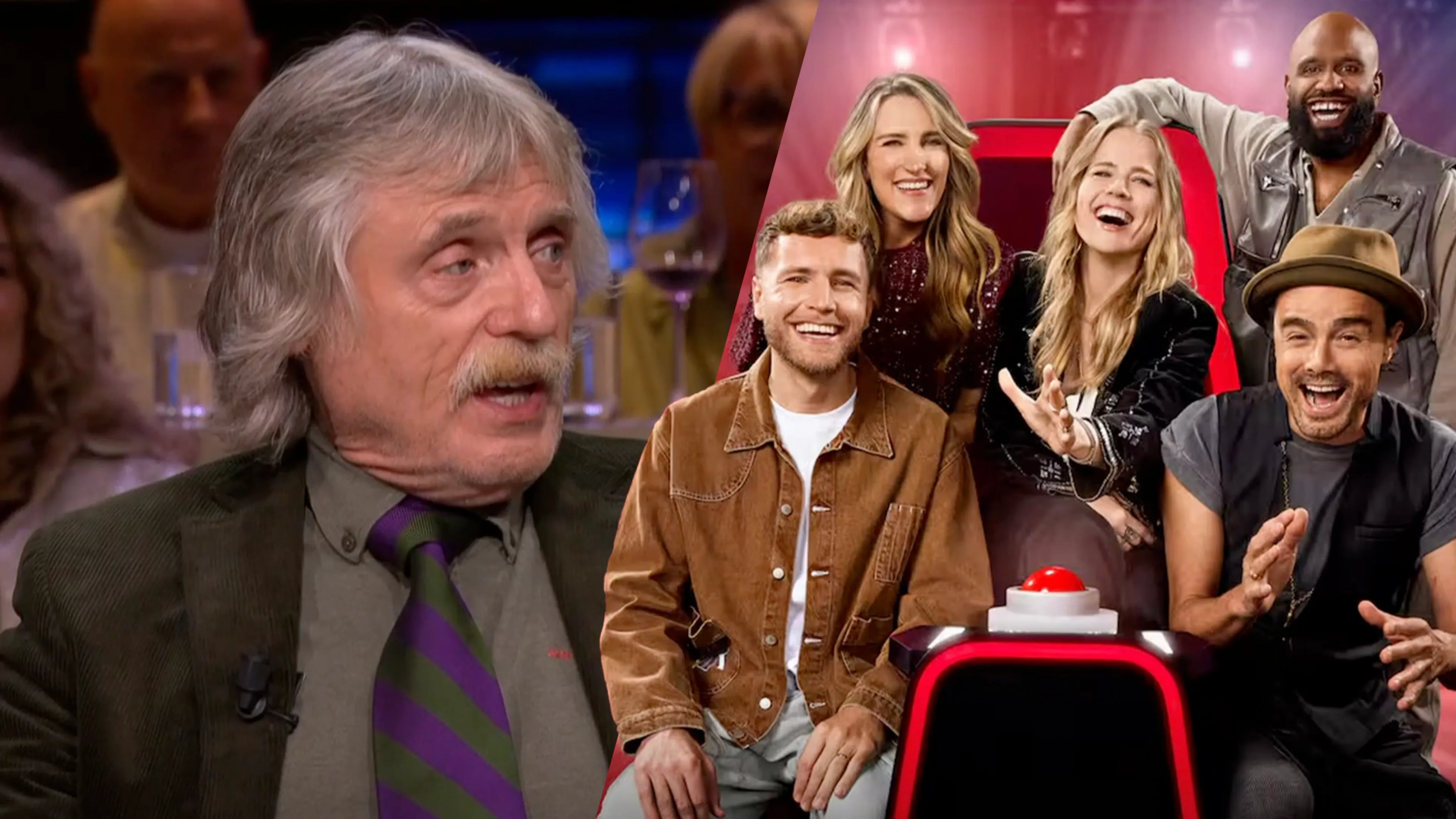 Johan Derksen over coaches van The Voice of Holland: 'Minachting van het publiek!'