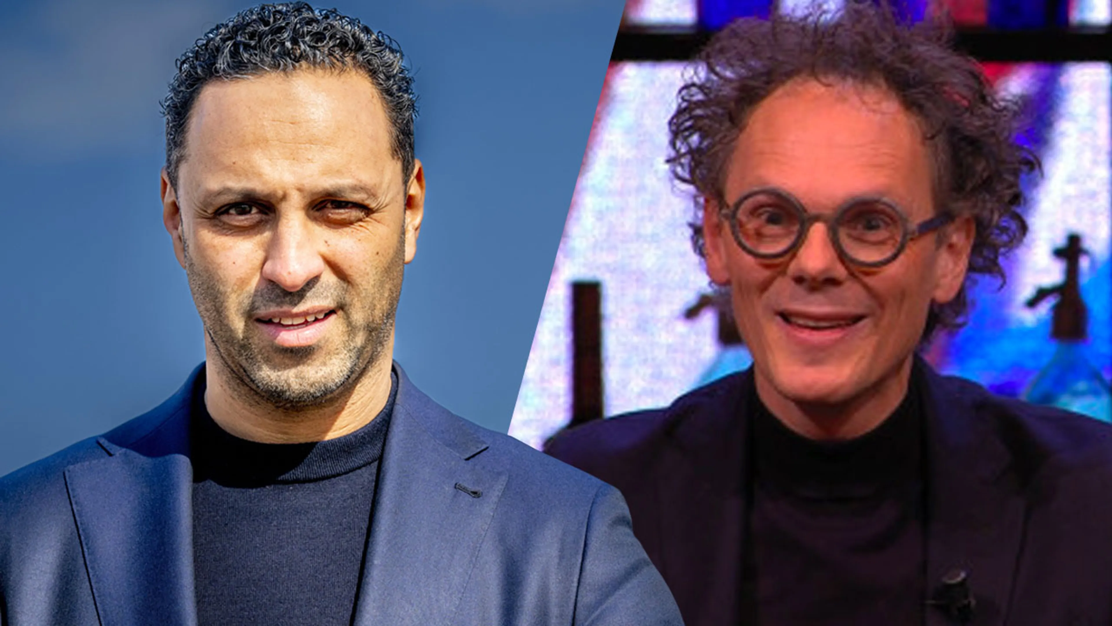 Khalid Kasem en Ben van der Burg woensdag aan tafel bij De Oranjezomer!