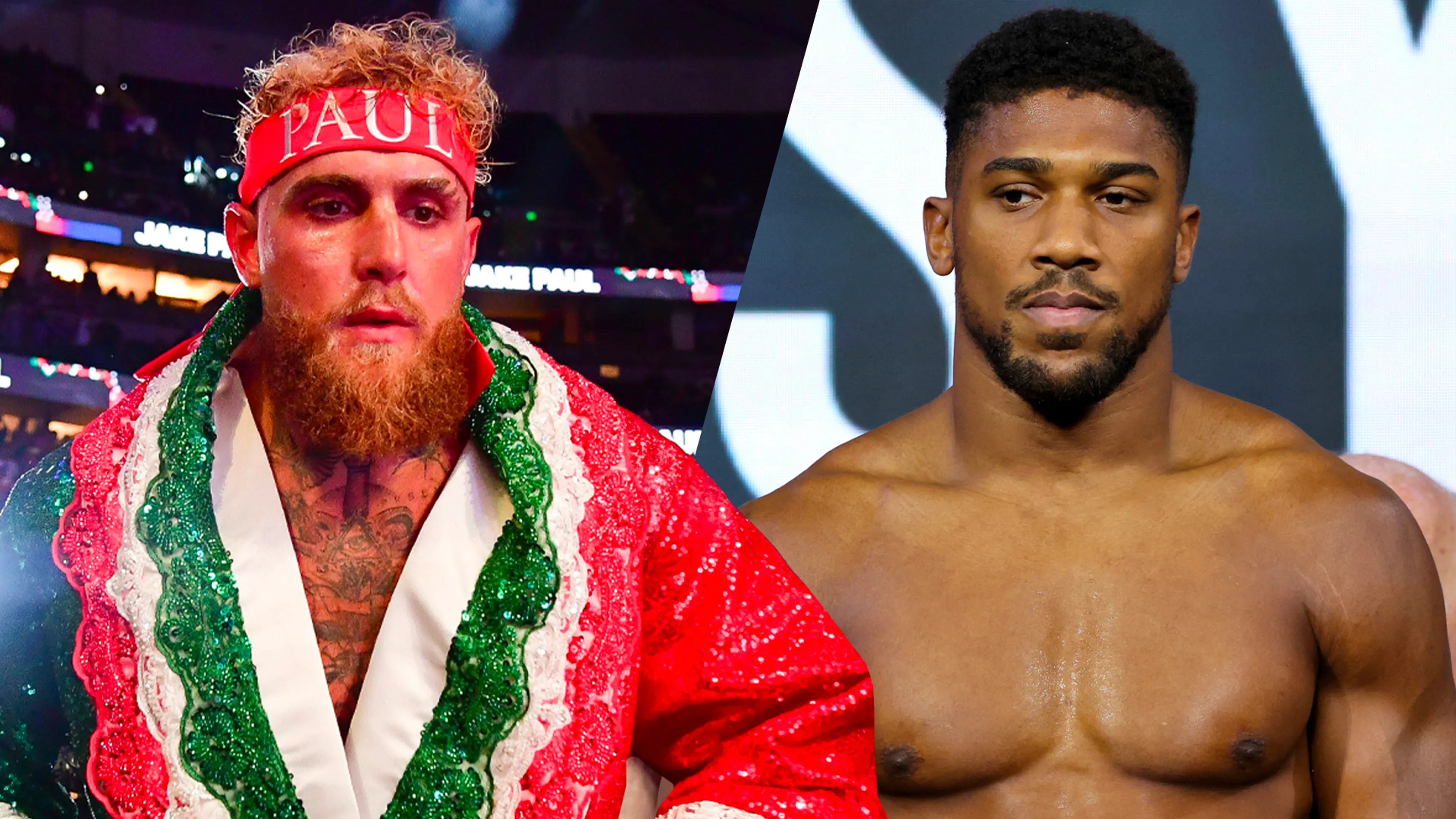 Jake Paul gaat de ring in met voormalig wereldkampioen Anthony Joshua