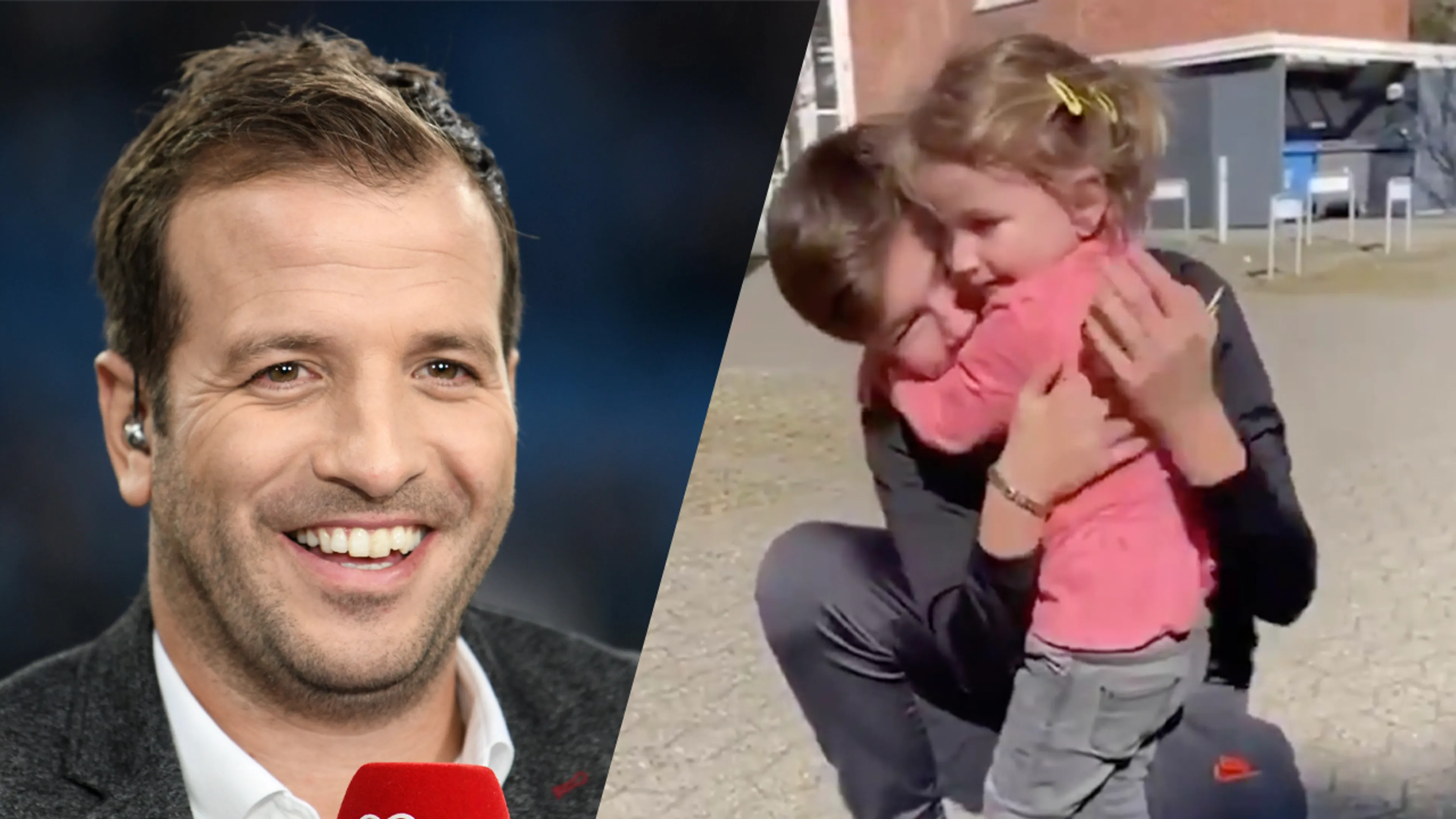 PRACHTIG! Kinderen Van der Vaart herenigd na quarantaine