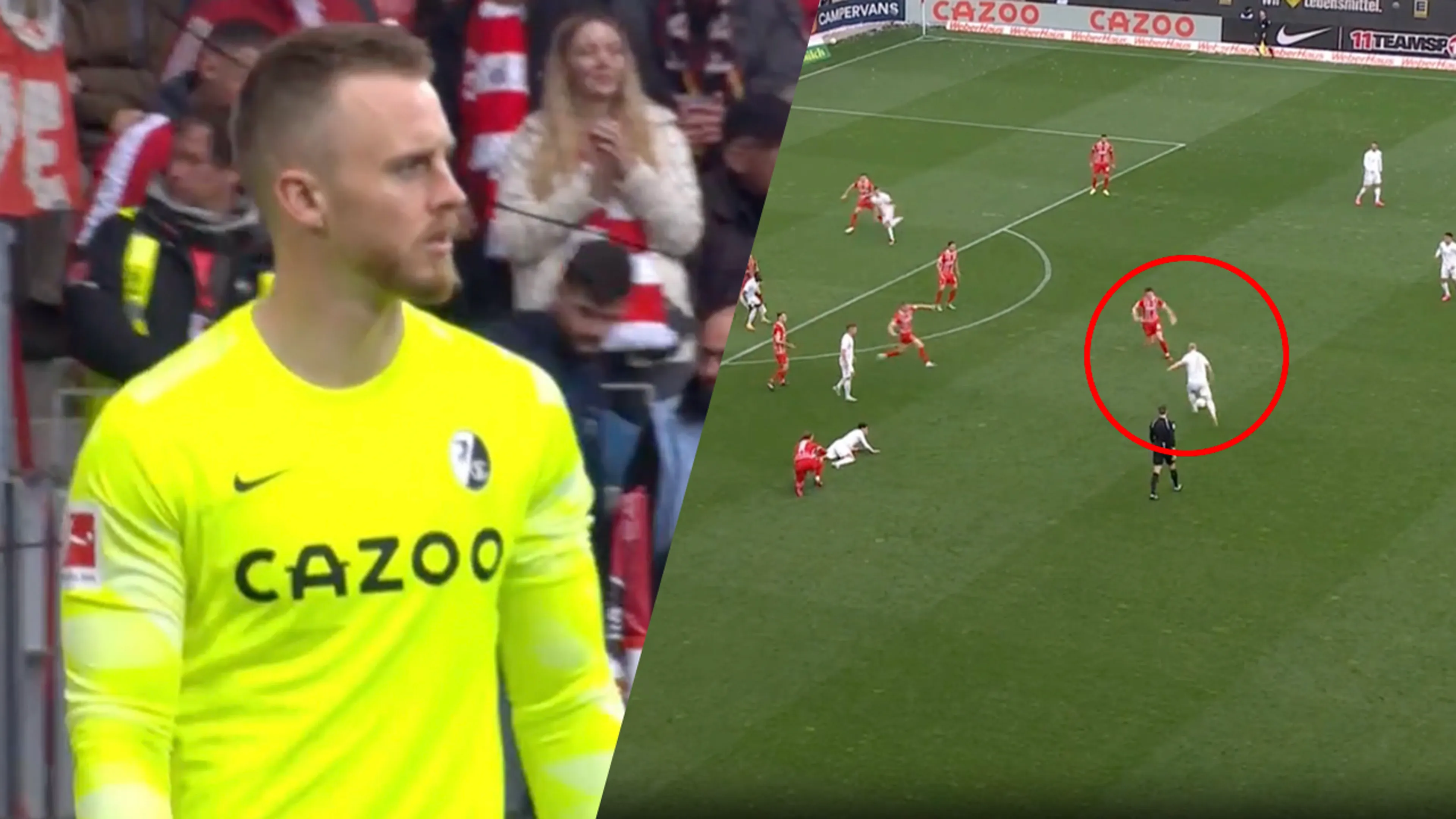 Videogoal: Flekken ziet afstandsschot van De Ligt in de kruising vliegen 
