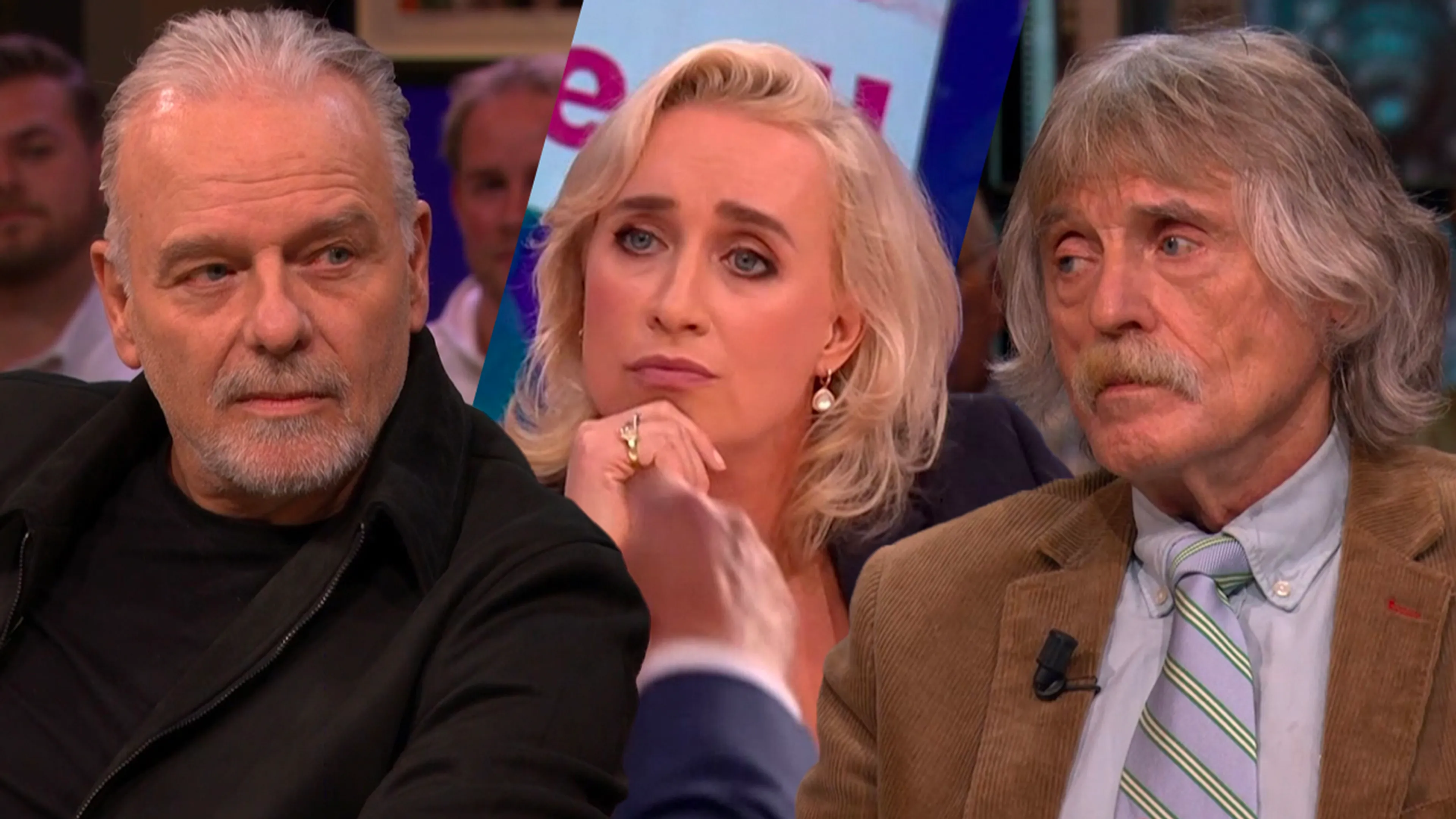 Johan Derksen en Wierd Duk reageren op interview Eva Jinek met Chris Stoffer (SGP) over abortus