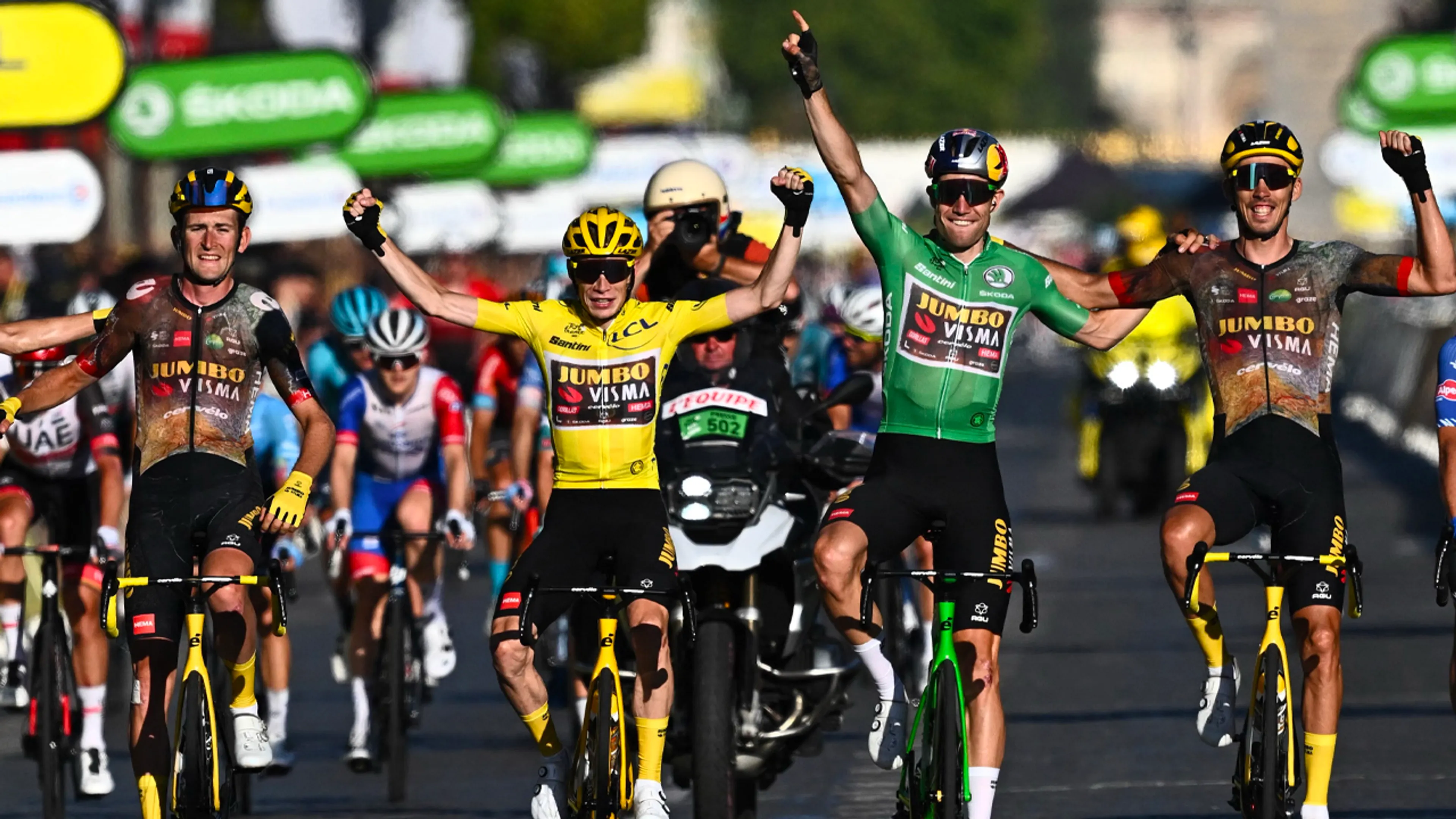 Dit heeft Jumbo-Visma verdiend tijdens hun succesvolle Tour de France