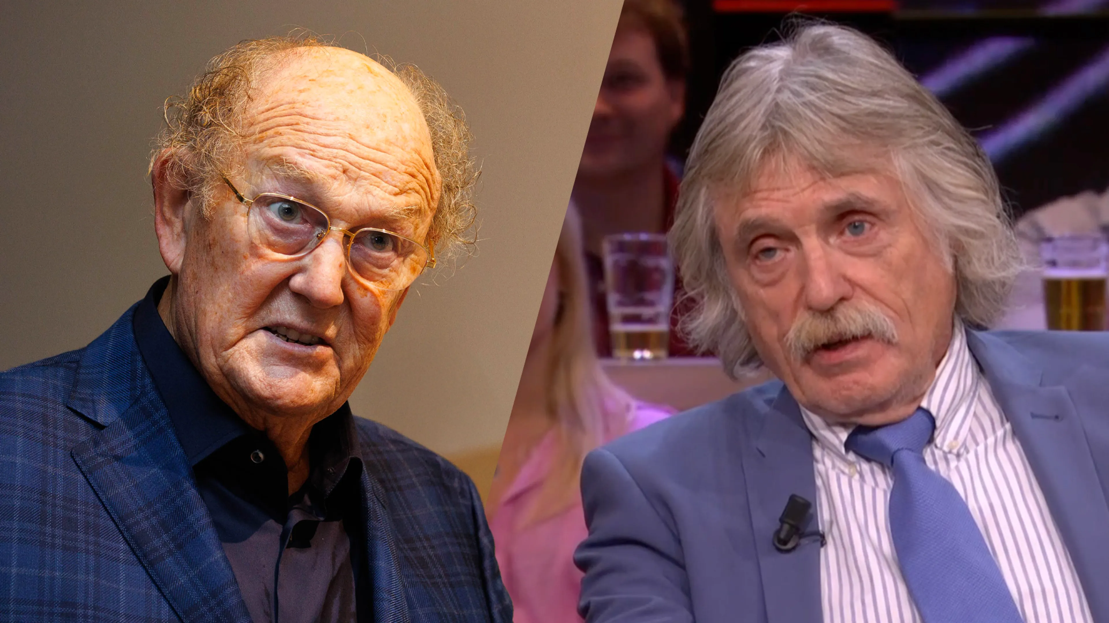 Johan Derksen over paginagrote advertentie Joop van den Ende met kritiek op troonrede: 'Belachelijk!'