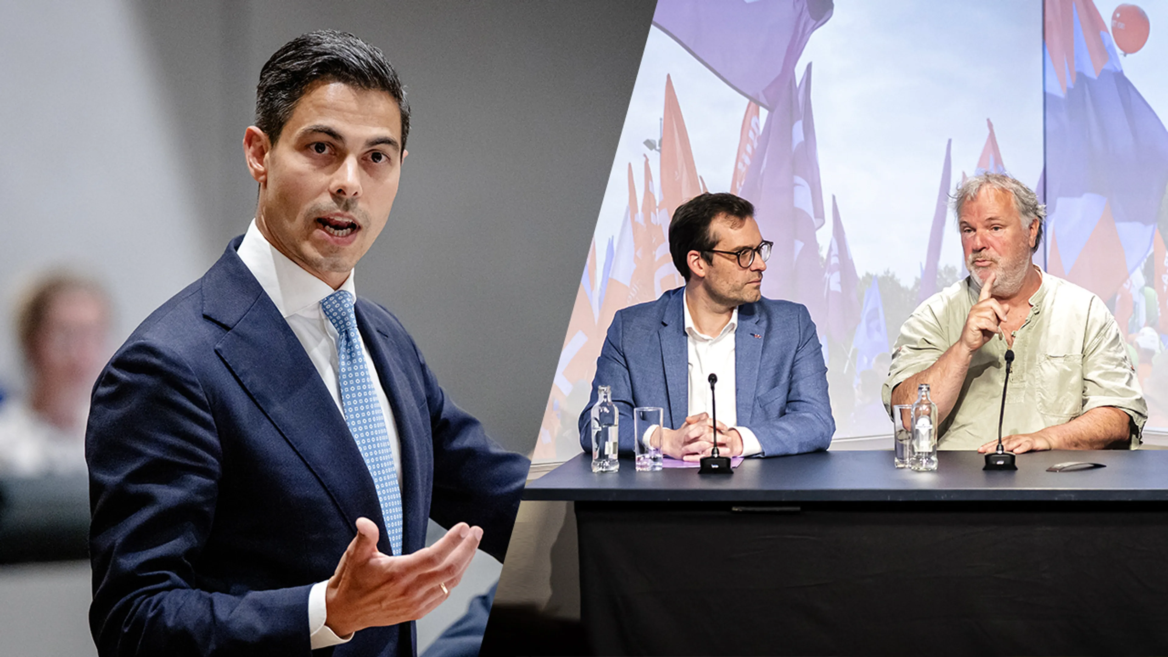 Vakbonden stoppen uit onvrede overleg met kabinet over sociale zekerheid