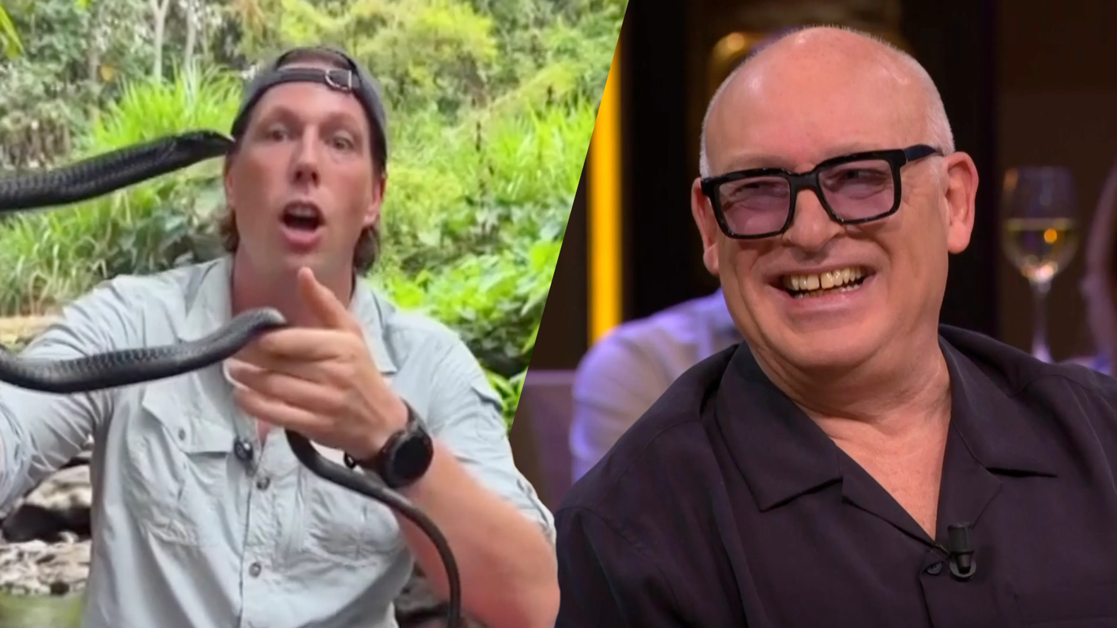 René van der Gijp lacht om filmpje Freek Vonk: 'Heeft Eva Jinek twee jaar naar zitten koekeloeren!'