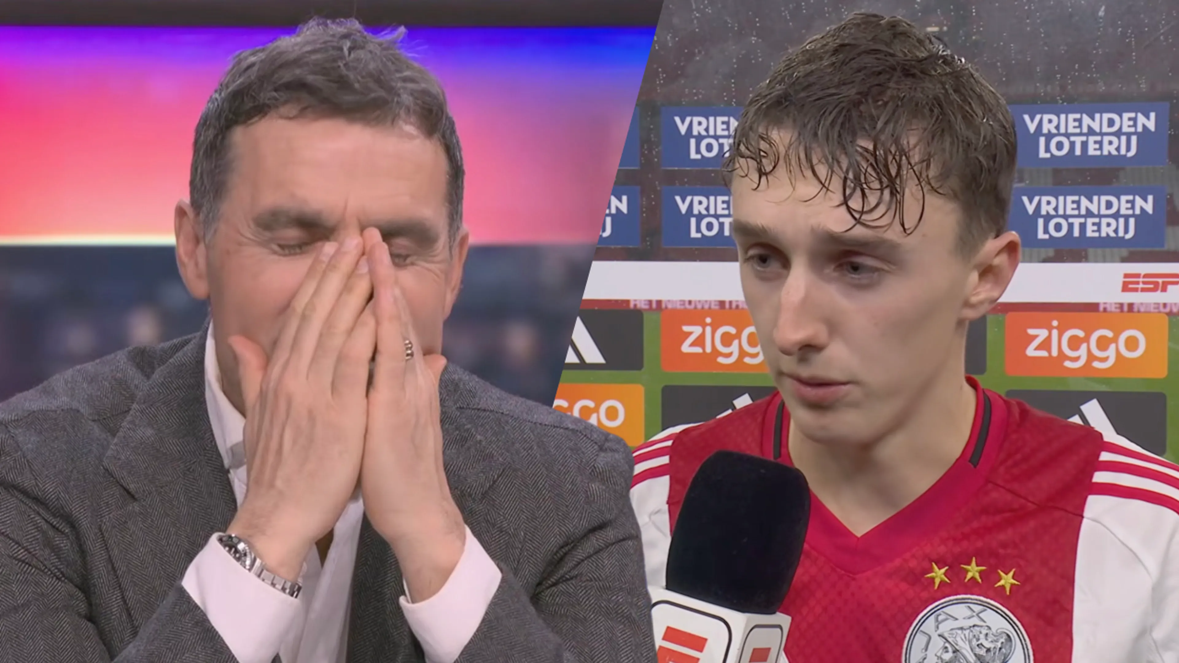 Verbazing om uitspraak Youri Baas na Ajax-NEC: 'Dit is toch echt een ongelooflijk antwoord?!'