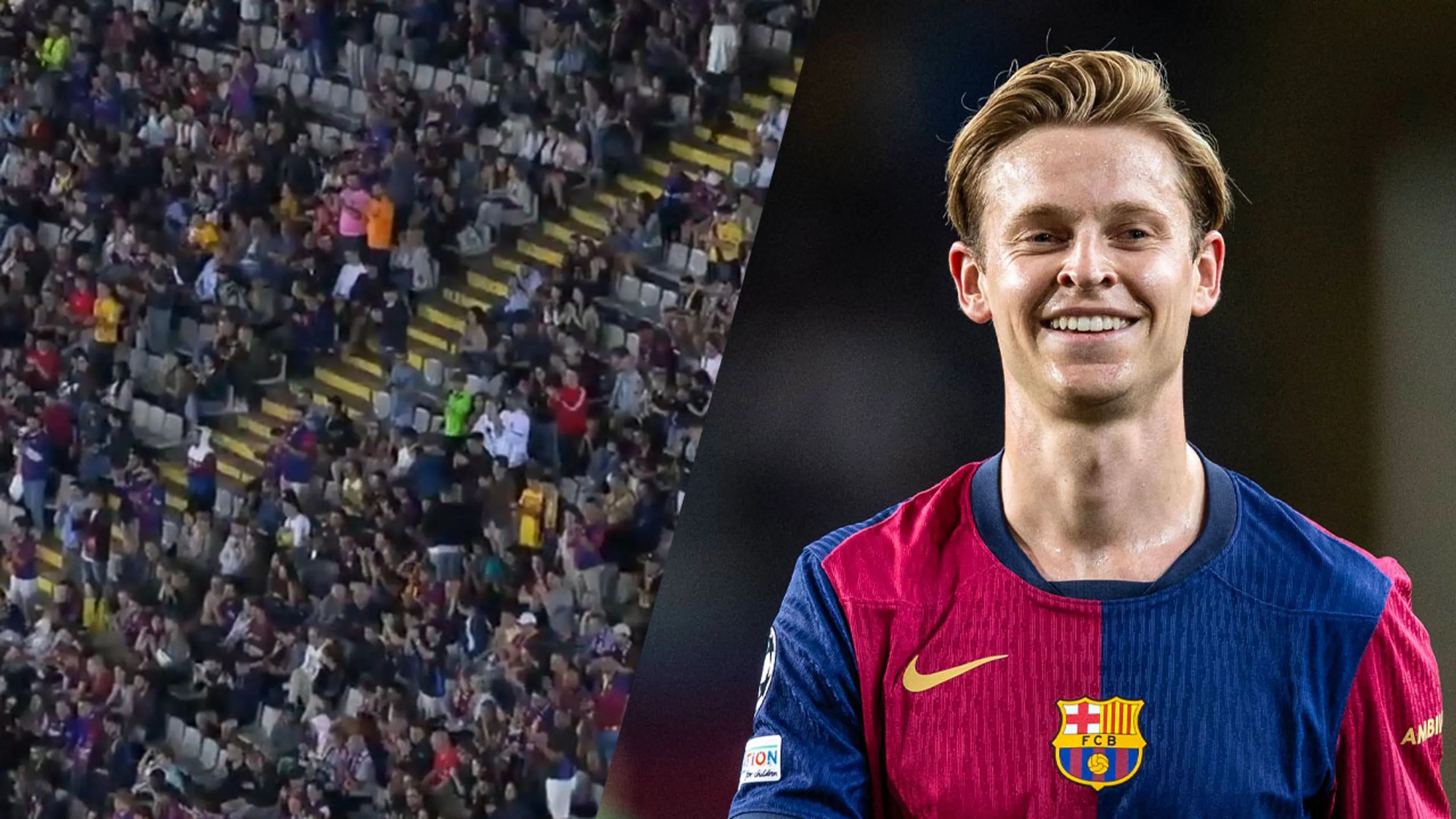 Video: Frenkie de Jong krijgt staande ovatie bij rentree FC Barcelona