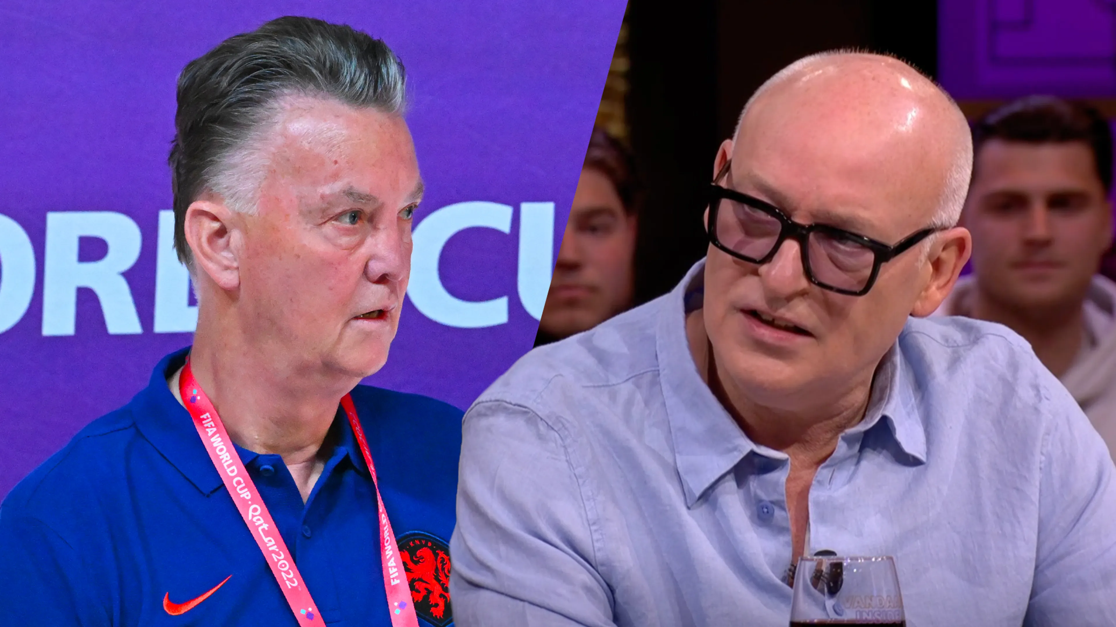 Louis van Gaal niet te spreken over bijdrage René aan documentaire: 'Dus ik word er uitgeknipt nu'