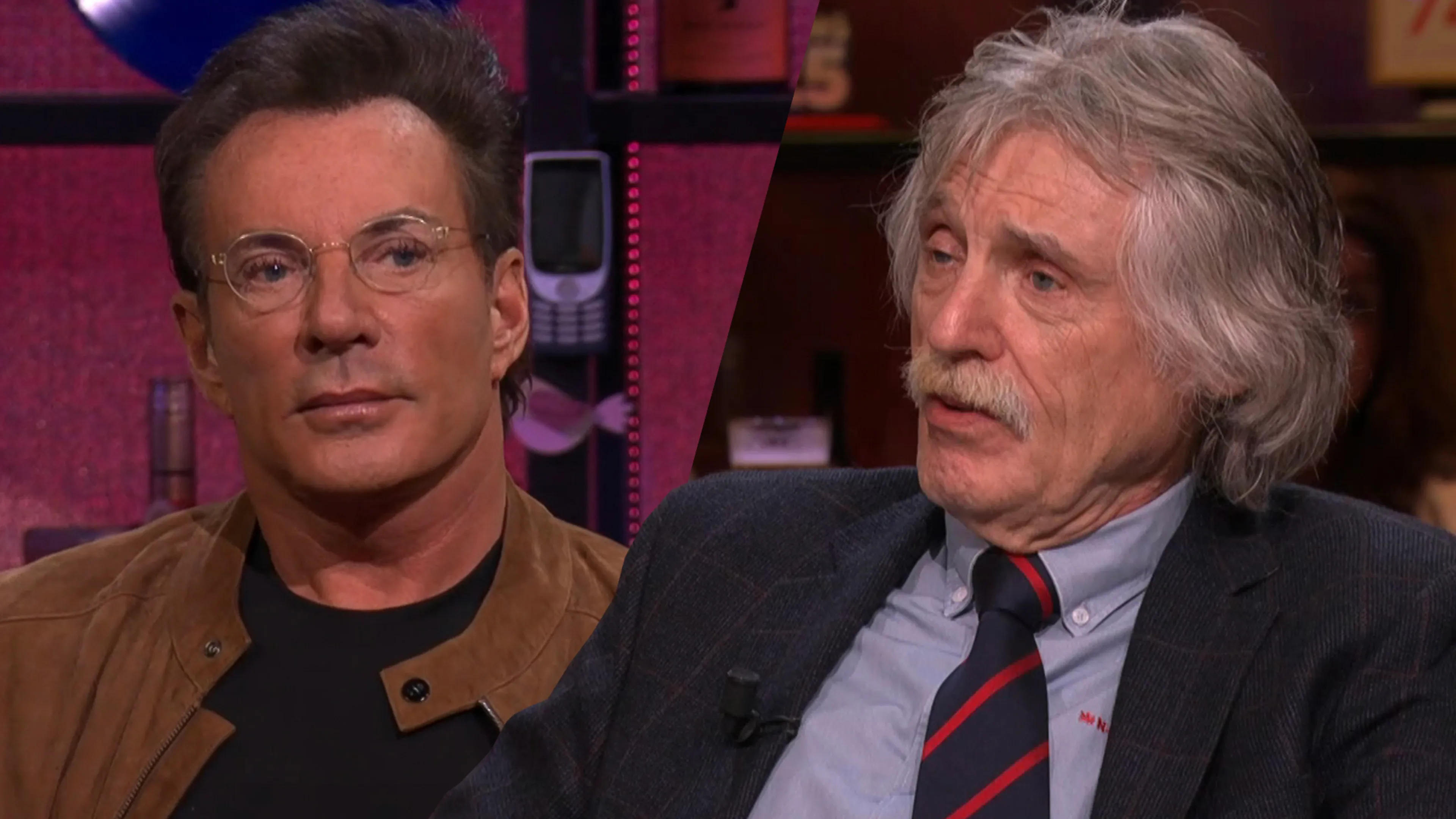 Johan Derksen reageert op onderzoek naar biergooi-incident Gerard Joling: 'Ga problemen oplossen!'