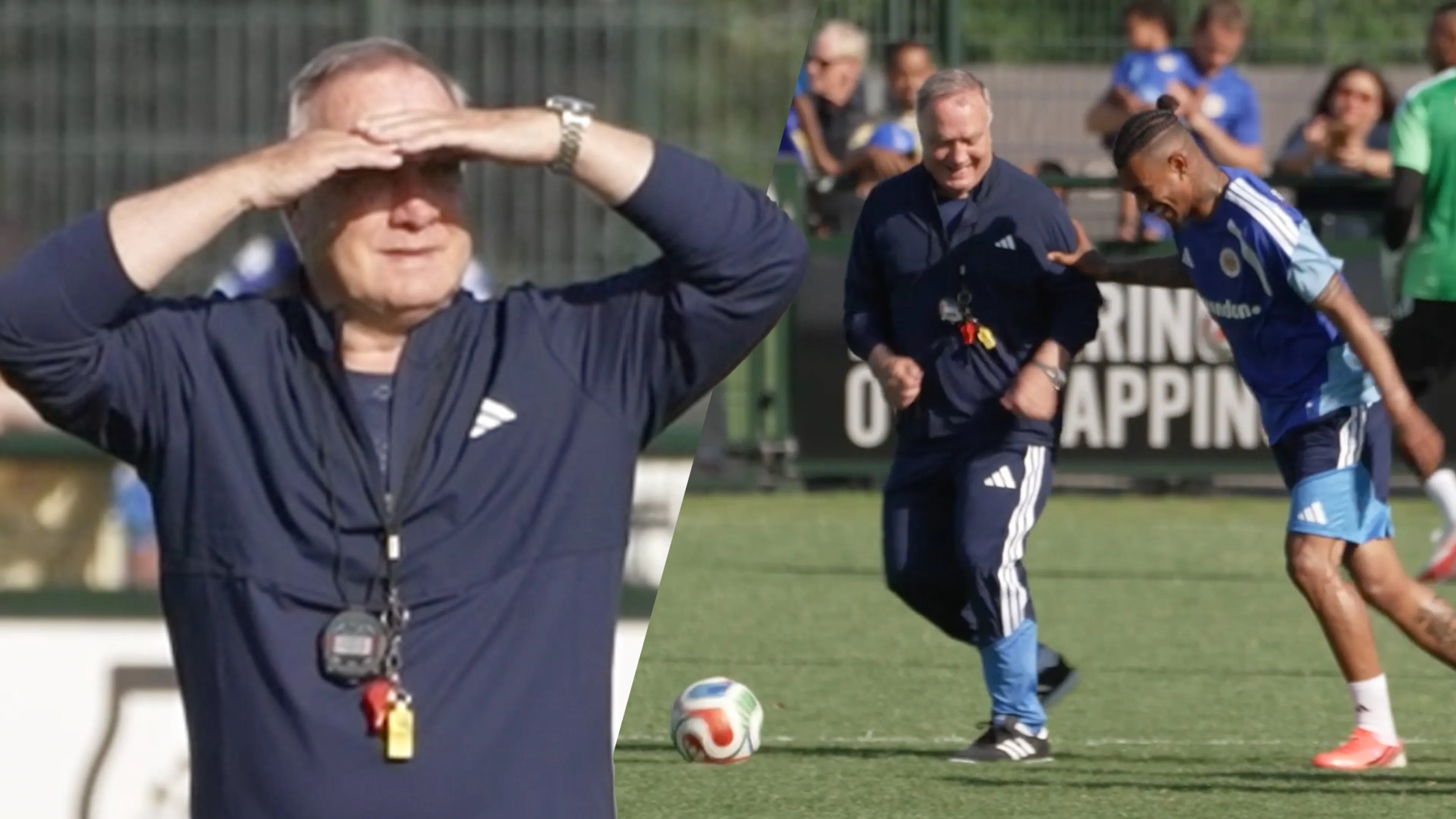 Video: WK-voorbereiding Curaçao onder leiding van Dick Advocaat begonnen in Noordwijk