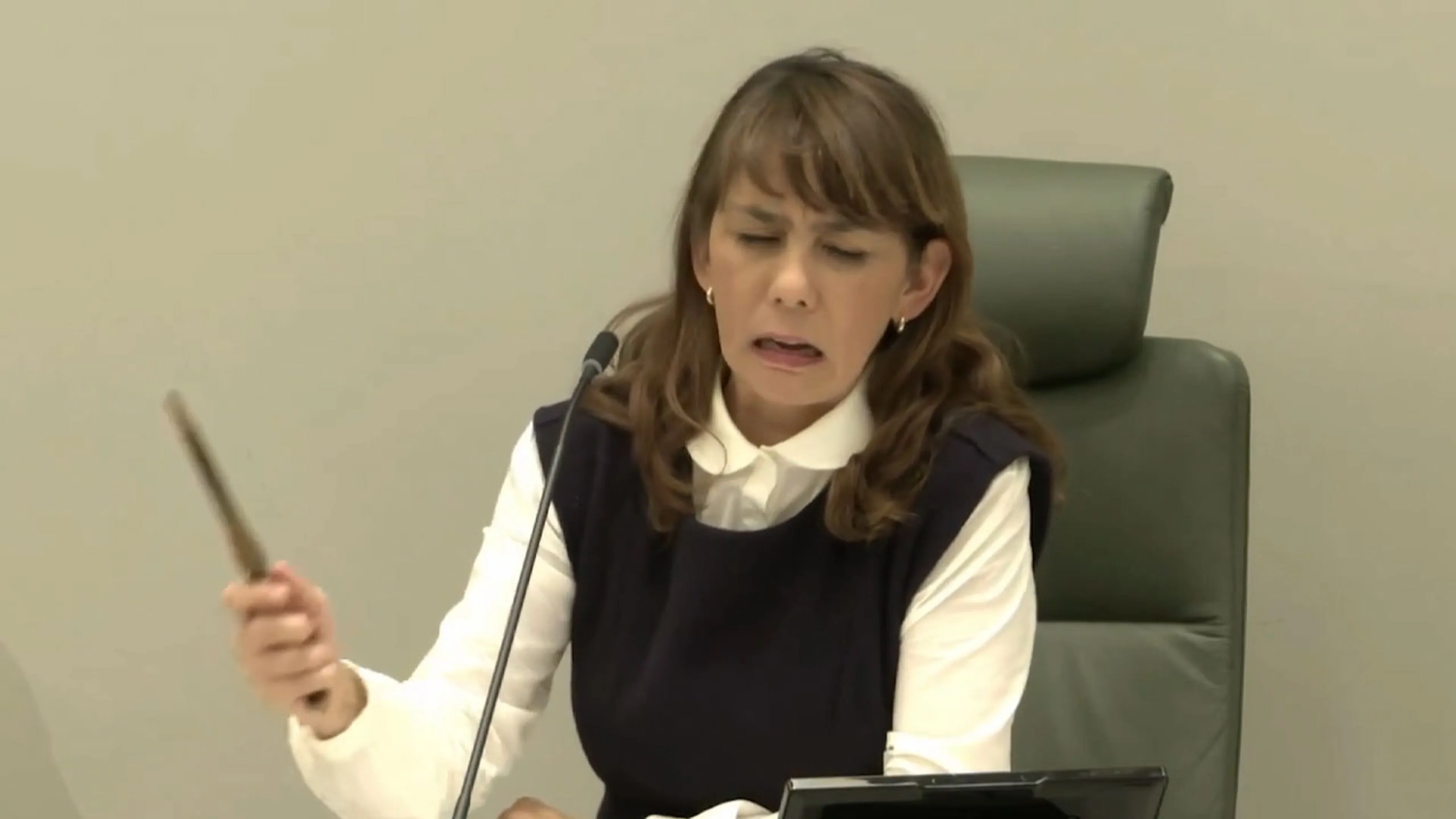Video: Voorzitter Eerste Kamer slaat hamer kapot