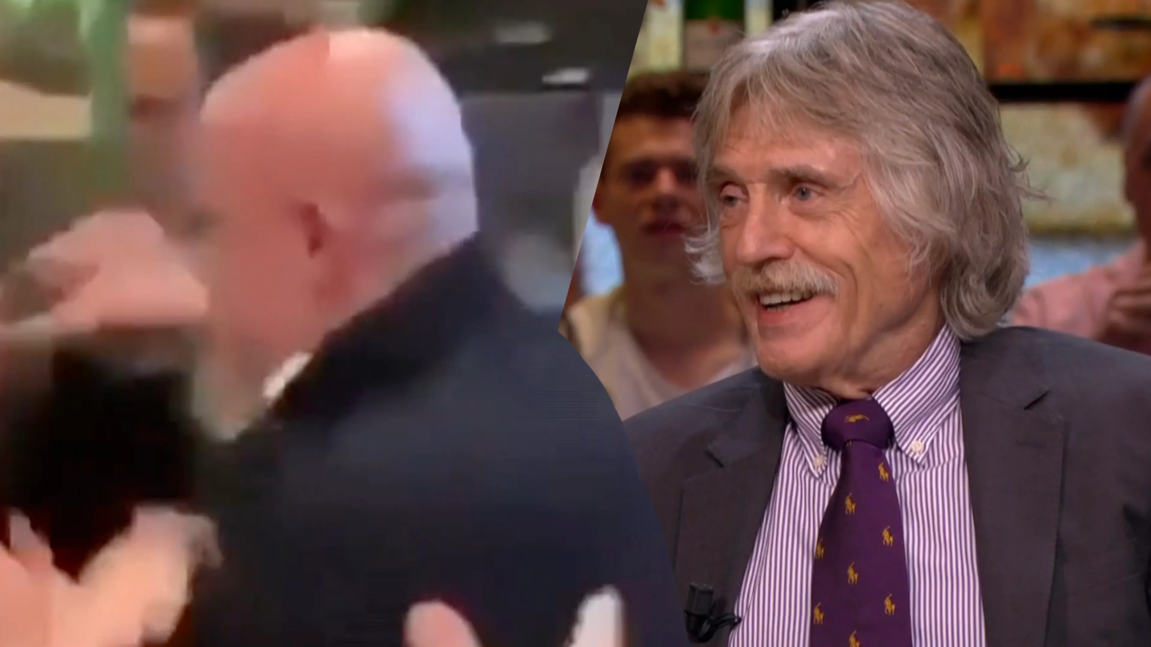 Johan Derksen over vechtpartij Michael van Gerwen in dönerzaak: 'Dit is zo primitief...'