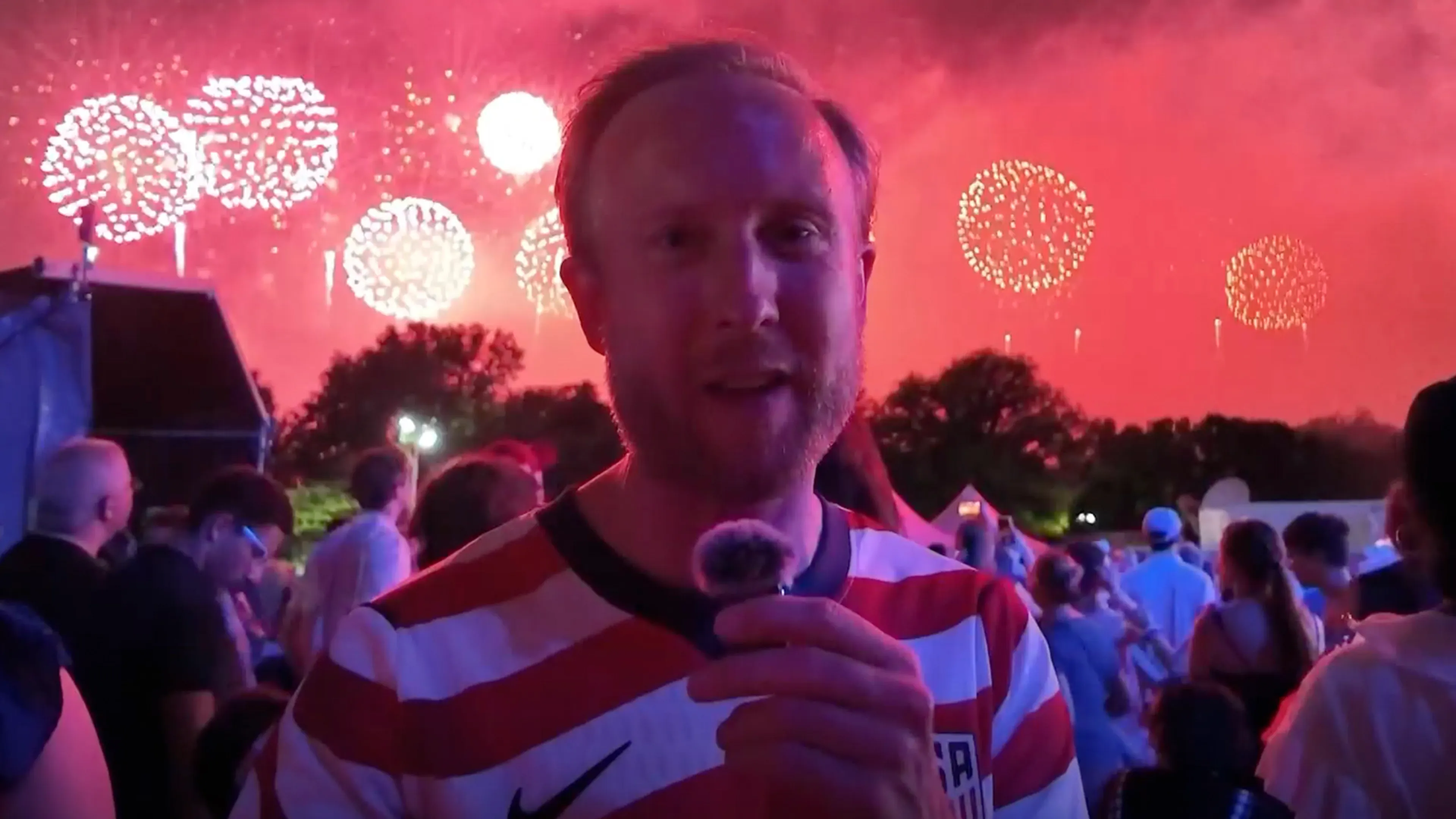 Raymond Mens aanwezig bij viering van 250 jaar Amerika in laatste reportage vanuit VS