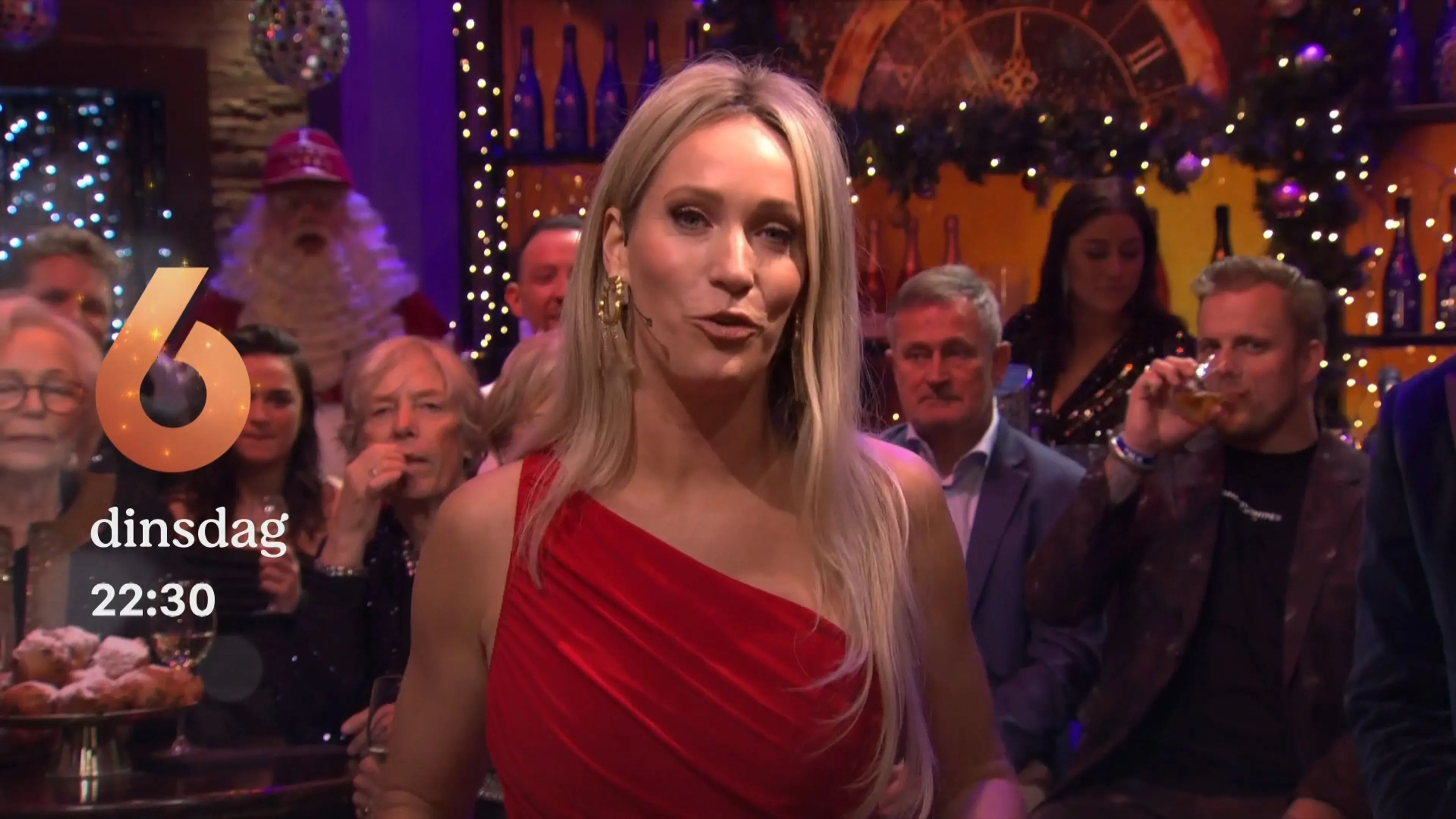 Vanavond bij SBS6: Hélène's Oudejaarsborrel
