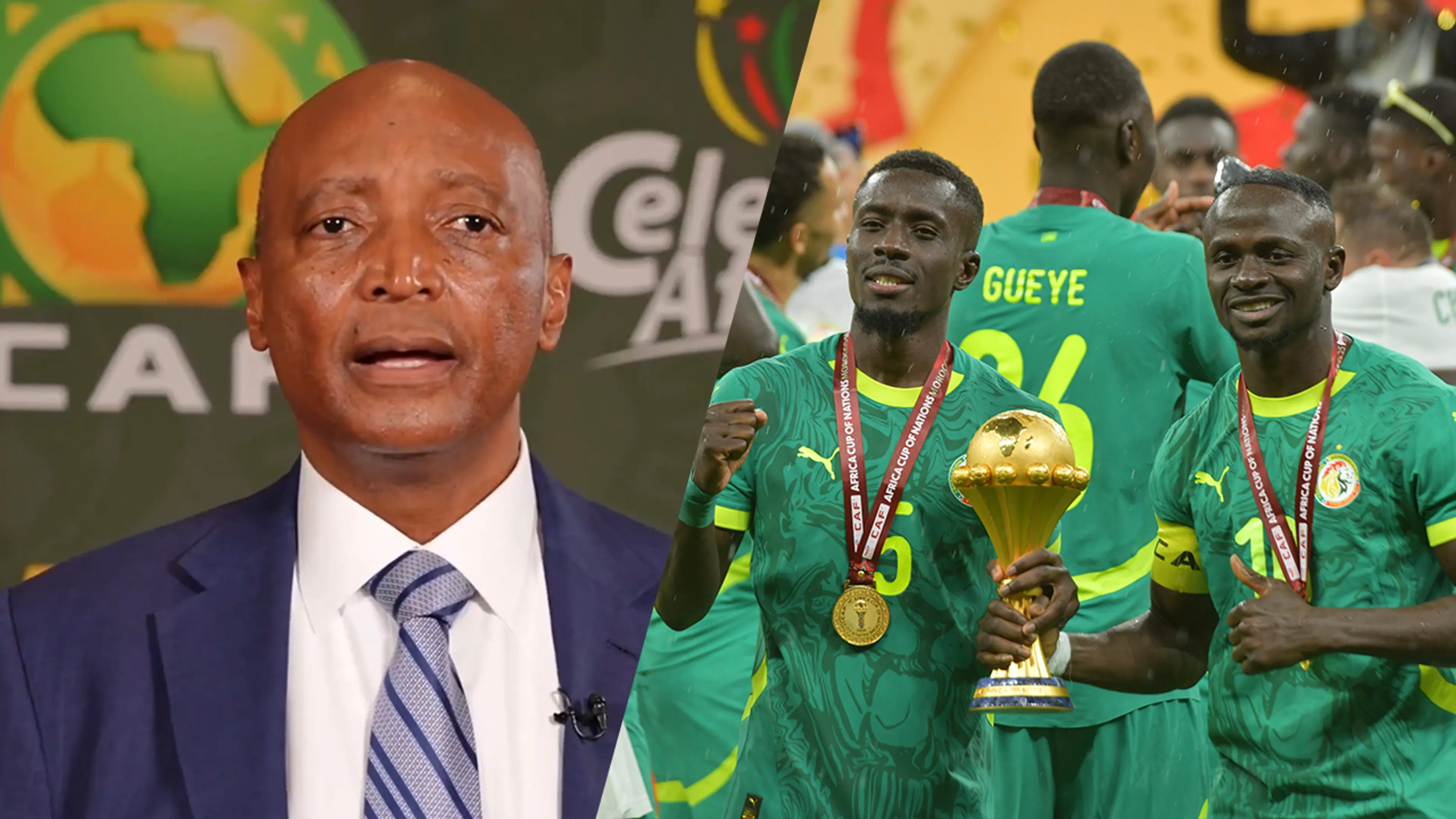 Video: voorzitter Afrikaanse voetbalbond legt uit waarom Senegal de Africa Cup is ontnomen