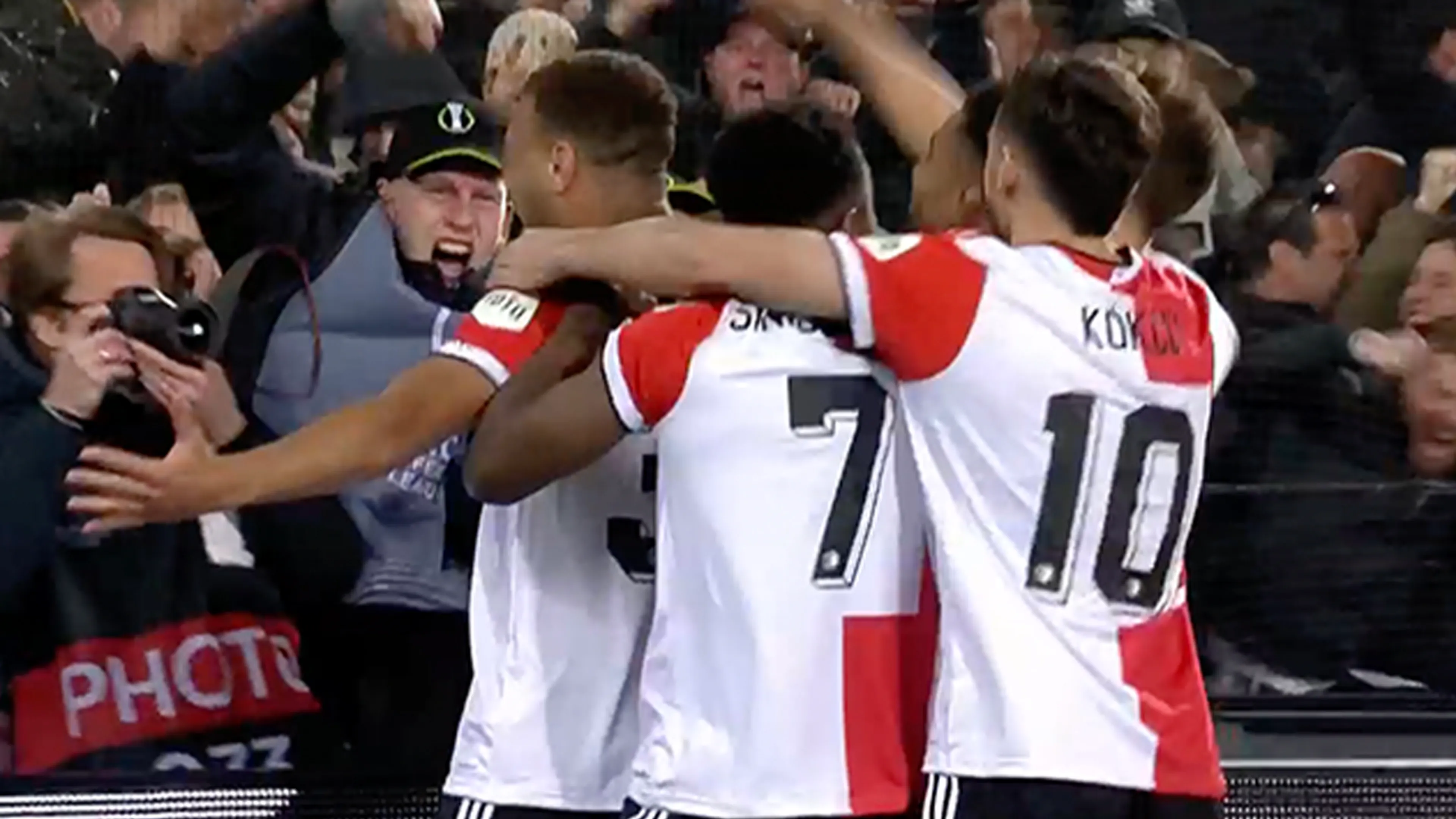 VIDEOGOAL: Feyenoord - Olympique Marseille 3-2 (Dessers)