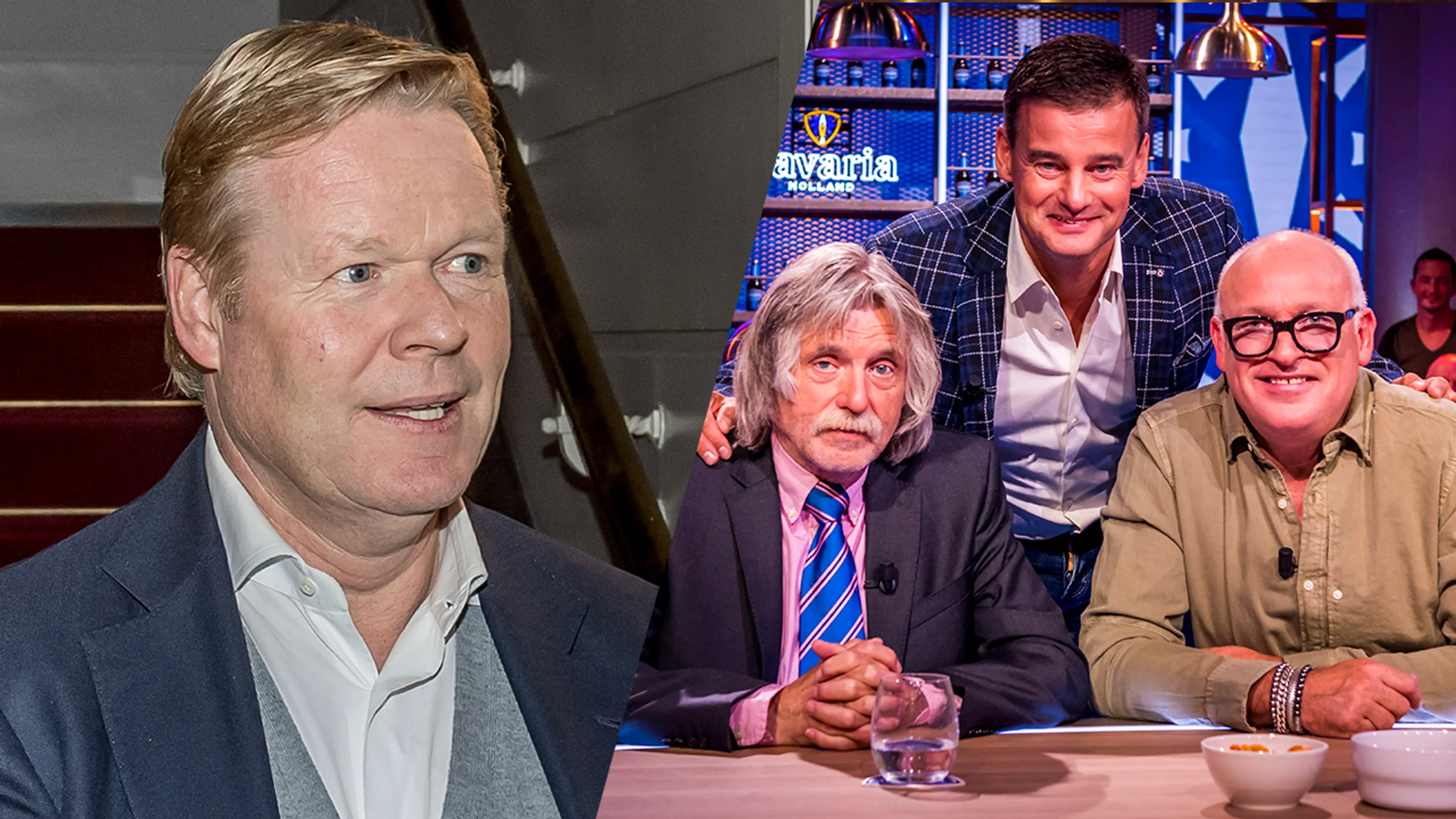 Bondscoach Koeman reageert op beterschapskaart van mannen Veronica Inside