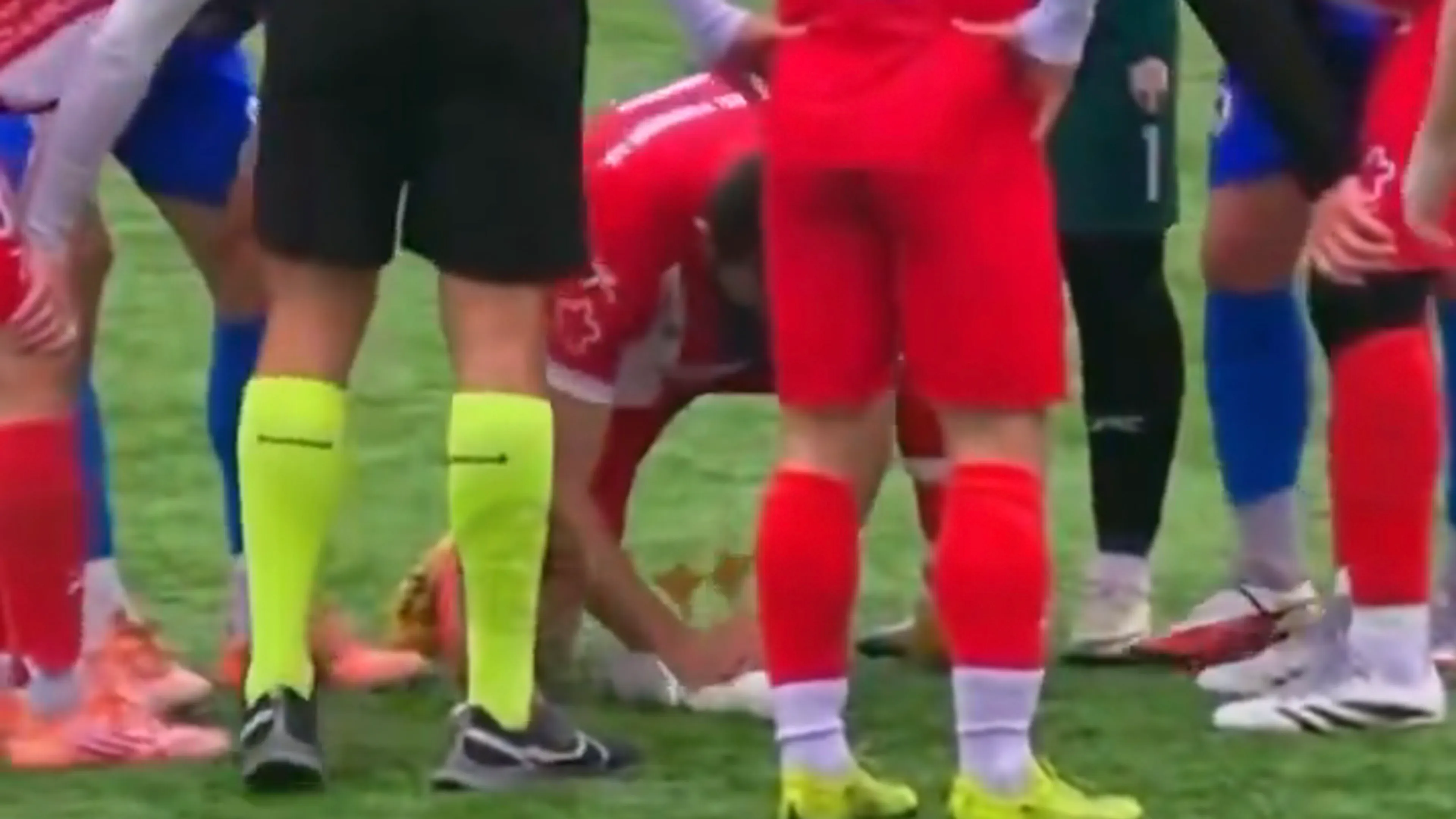 Video: Held! Turkse voetballer reanimeert uit de lucht geschoten meeuw