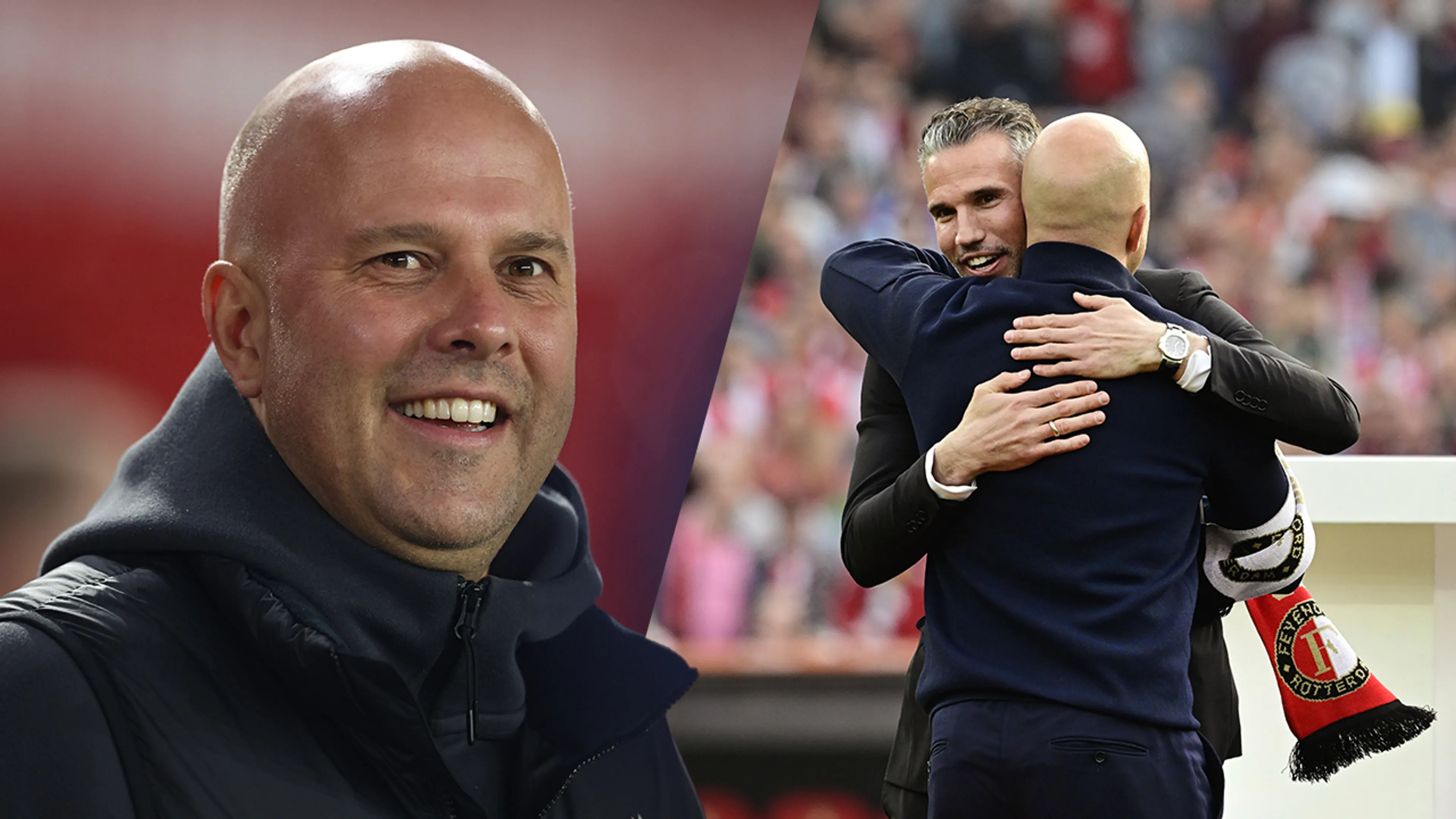Arne Slot: 'Robin van Persie beschikt over alle ingrediënten om in De Kuip succesvol te zijn'