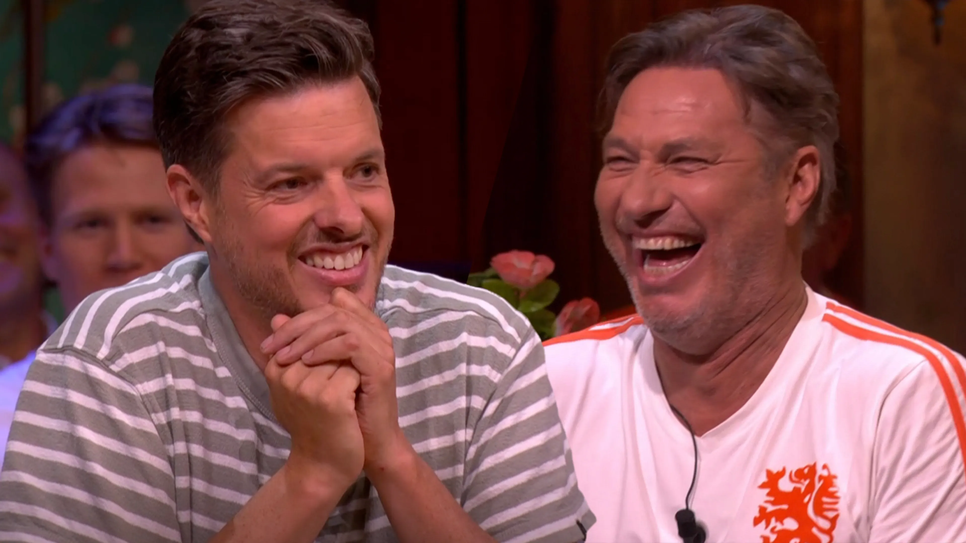 Filemon Wesselink en Sander de Kramer dinsdagavond te gast bij De Oranjezomer