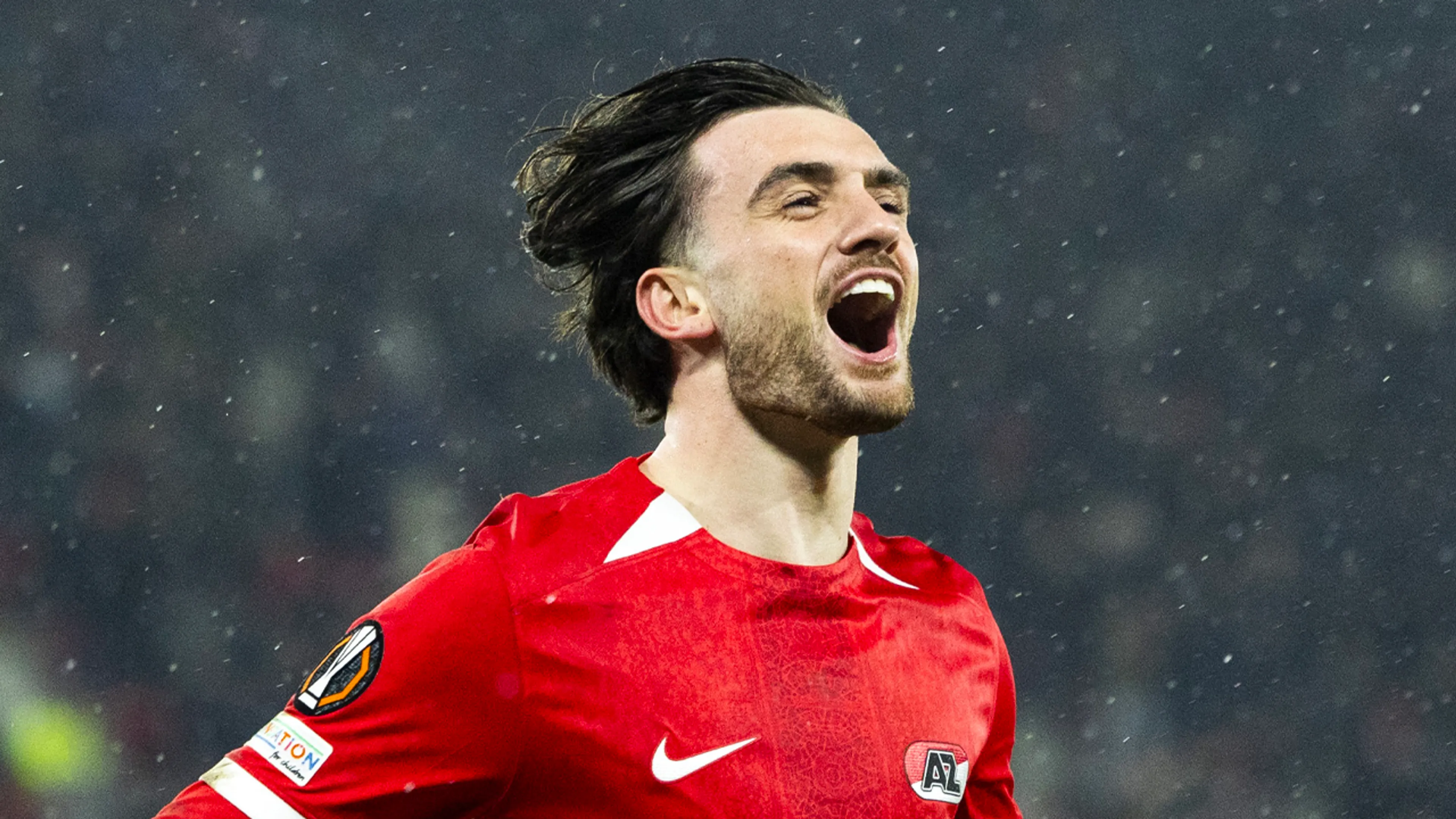 AZ na late zege op AS Roma nagenoeg zeker van vervolg Europa League