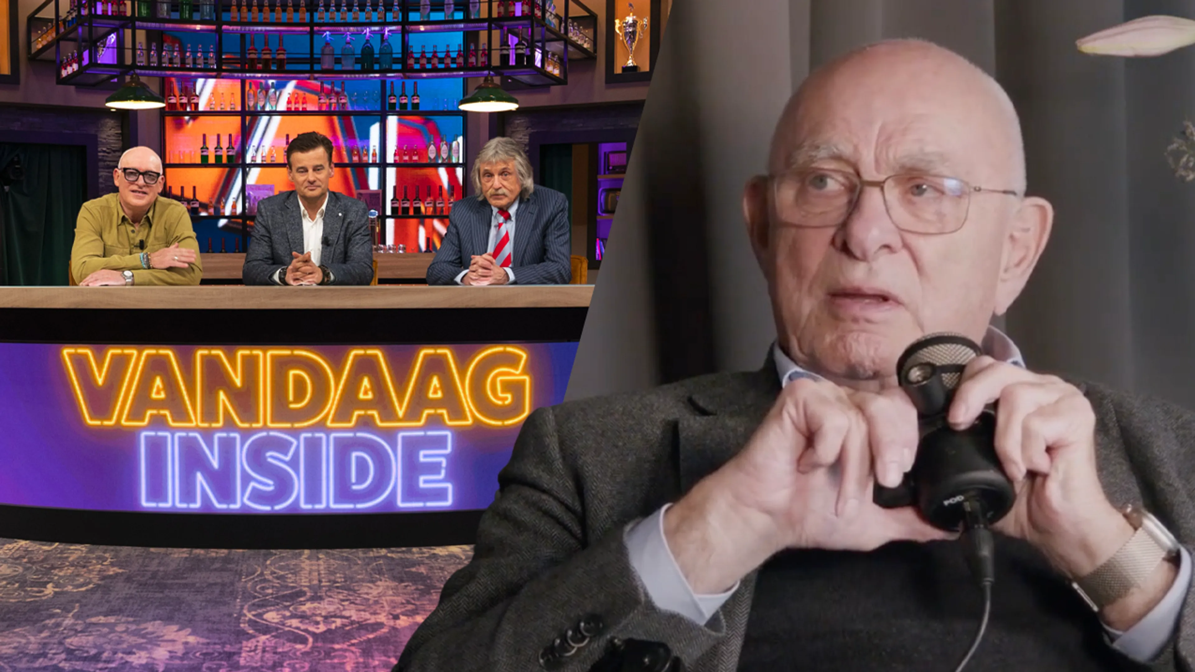 Wat vindt Michael van Praag van Johan Derksen, Wilfred Genee en René van der Gijp?
