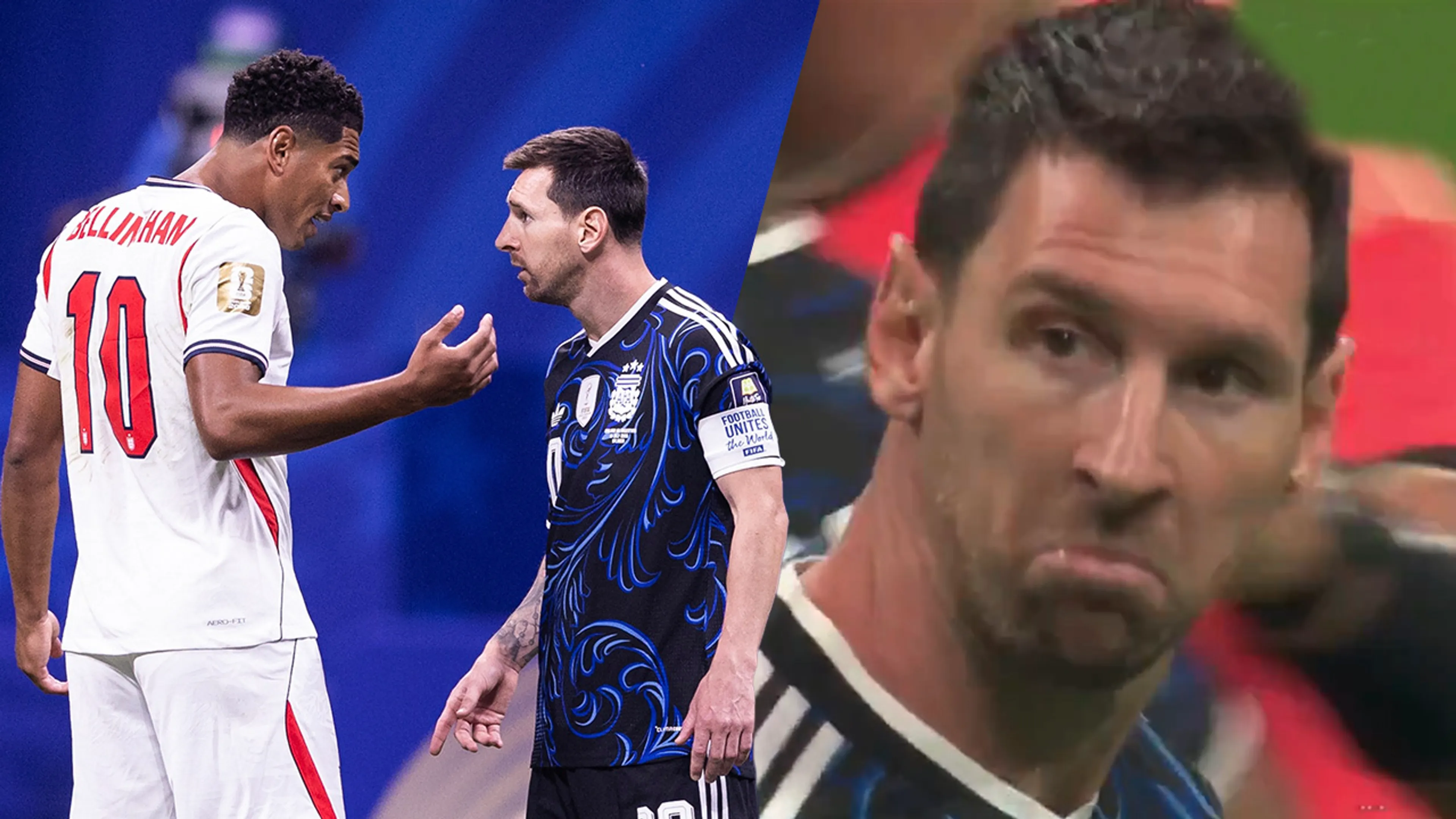 Jude Bellingham onthult wat hij zei tegen Lionel Messi in felle woordenwisseling