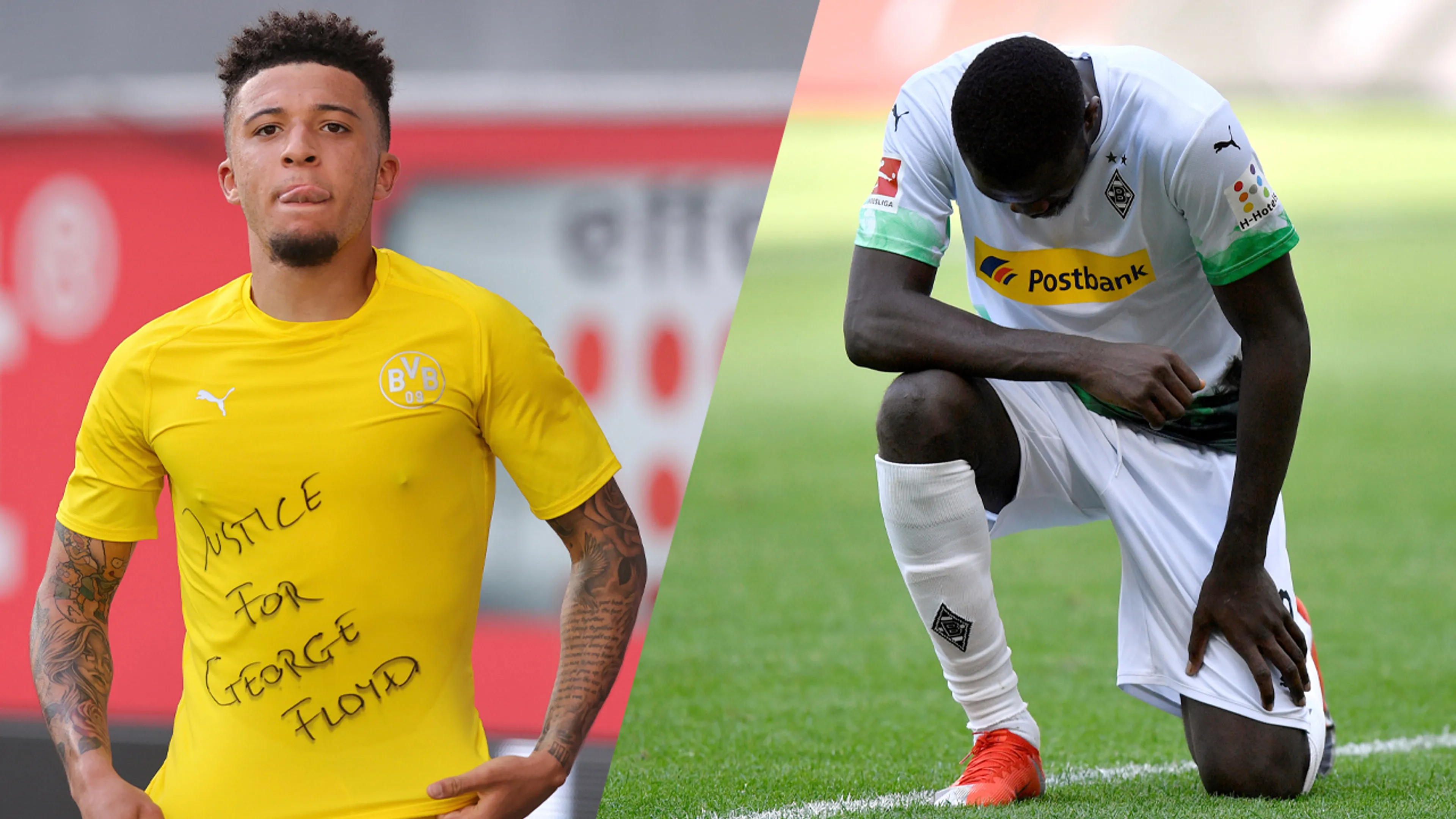 Duitse bond straft niet voor steunbetuigingen aan George Floyd