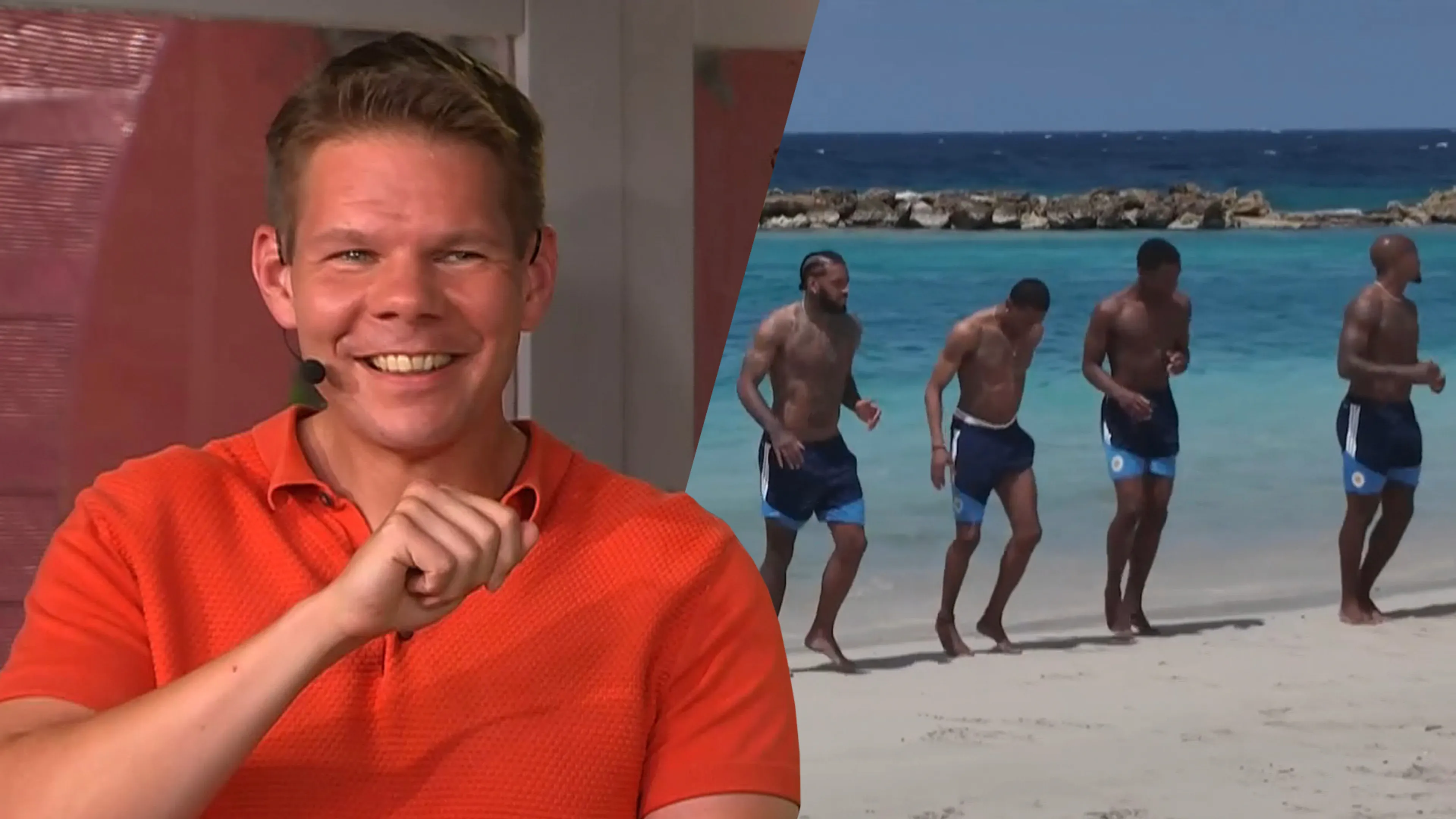 Victor Vlam zag selectie Curaçao op het strand trainen: 'Mooiste dag uit mijn leven!'