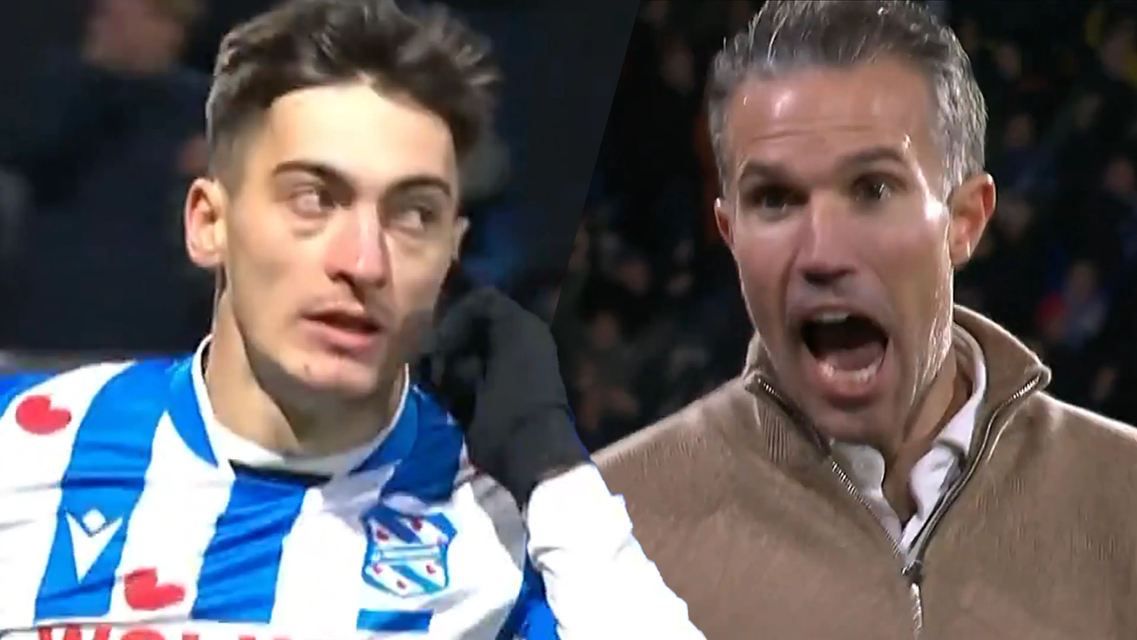 Videogoal: PSV op achterstand bij sc Heerenveen na grote fout van Flamingo